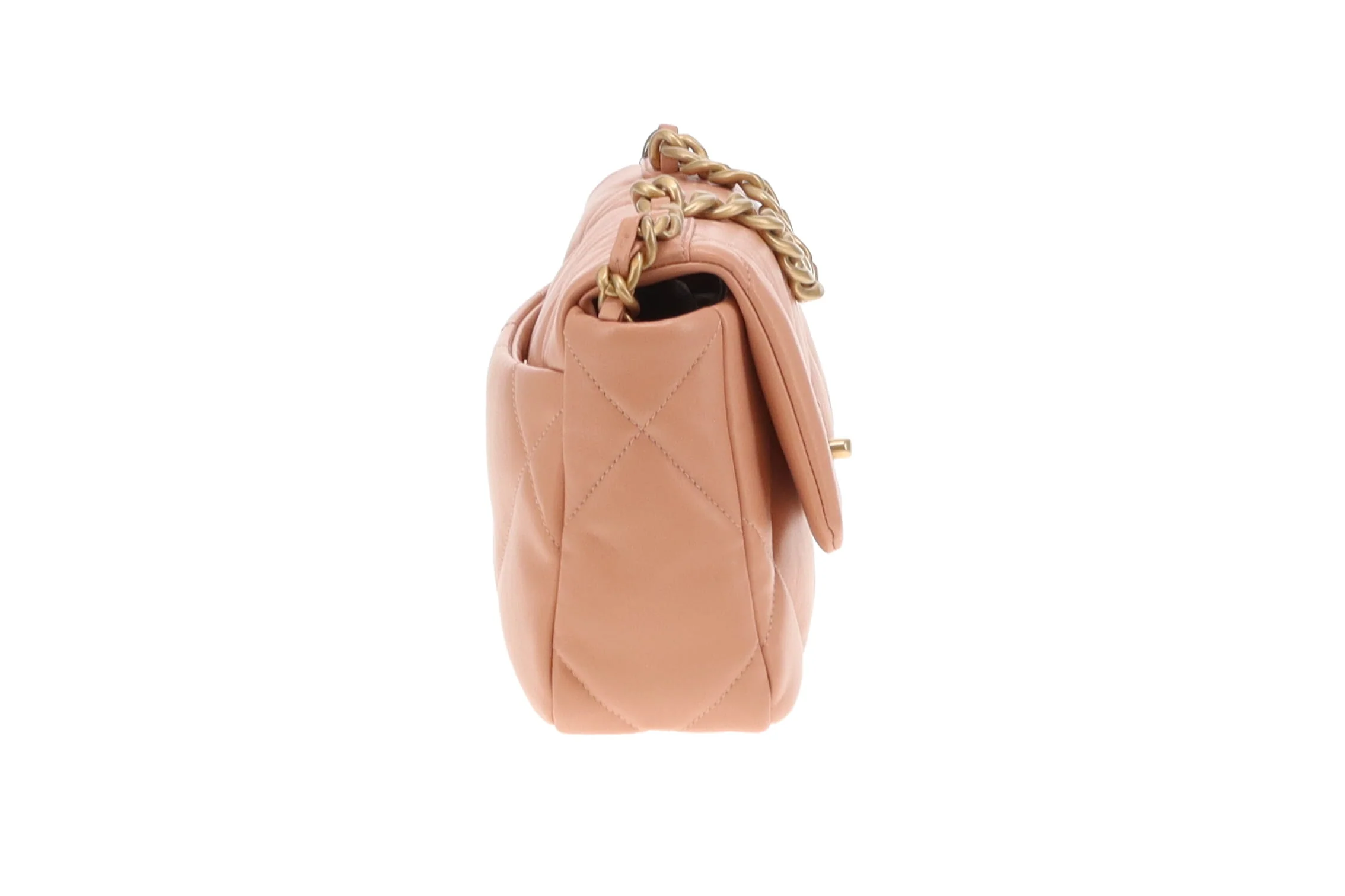 Chanel 19 Salmon Pink Small Chanel (NFID) - Image 6
