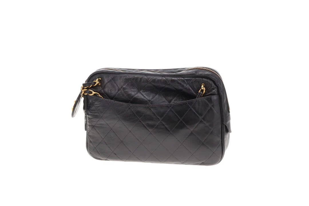 Chanel Vintage Camera Bag With Chain 1989/91 - Image 15