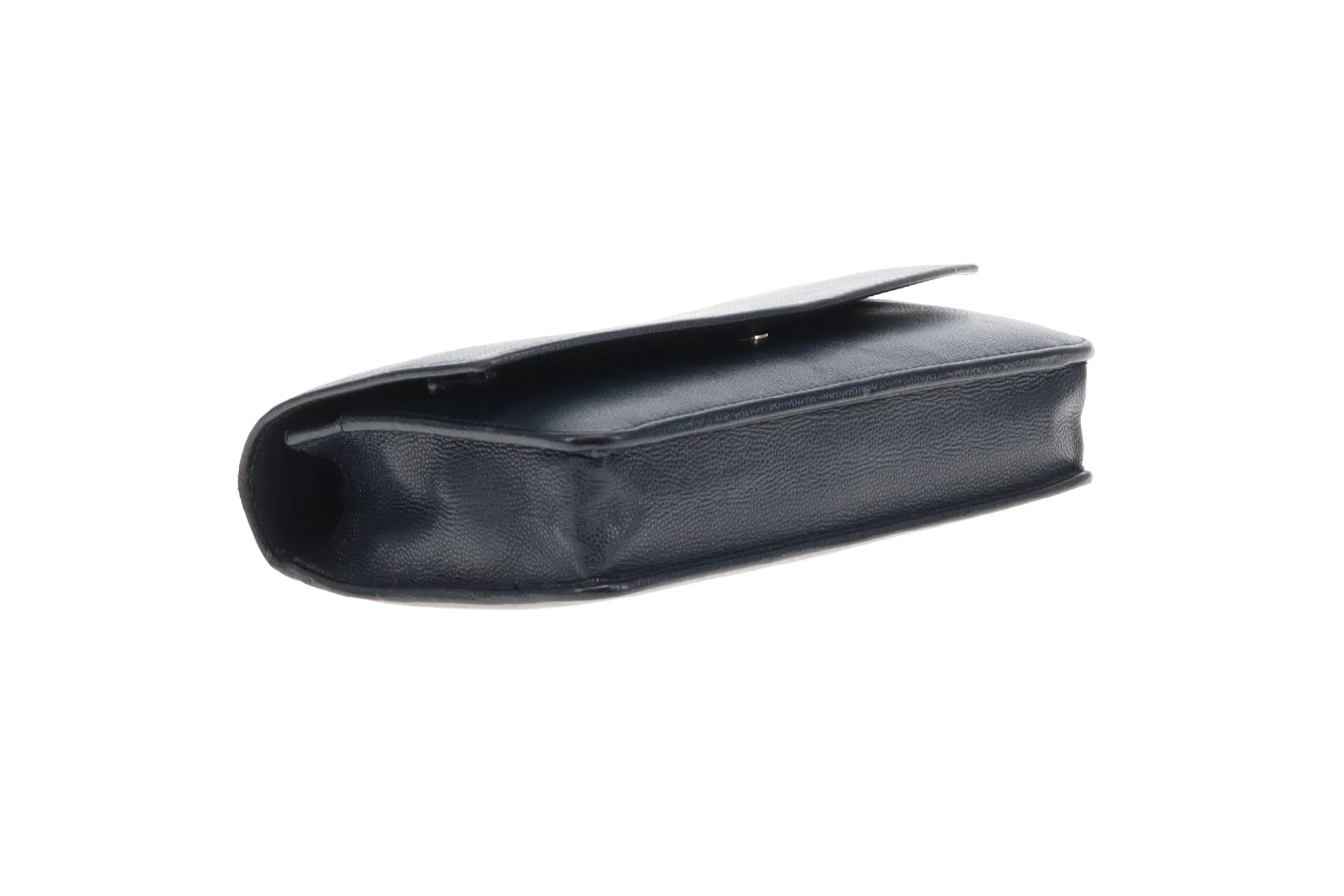 Chanel Wallet On Chain Navy Caviar Leather Silver Hardware 2013/14 - Image 12