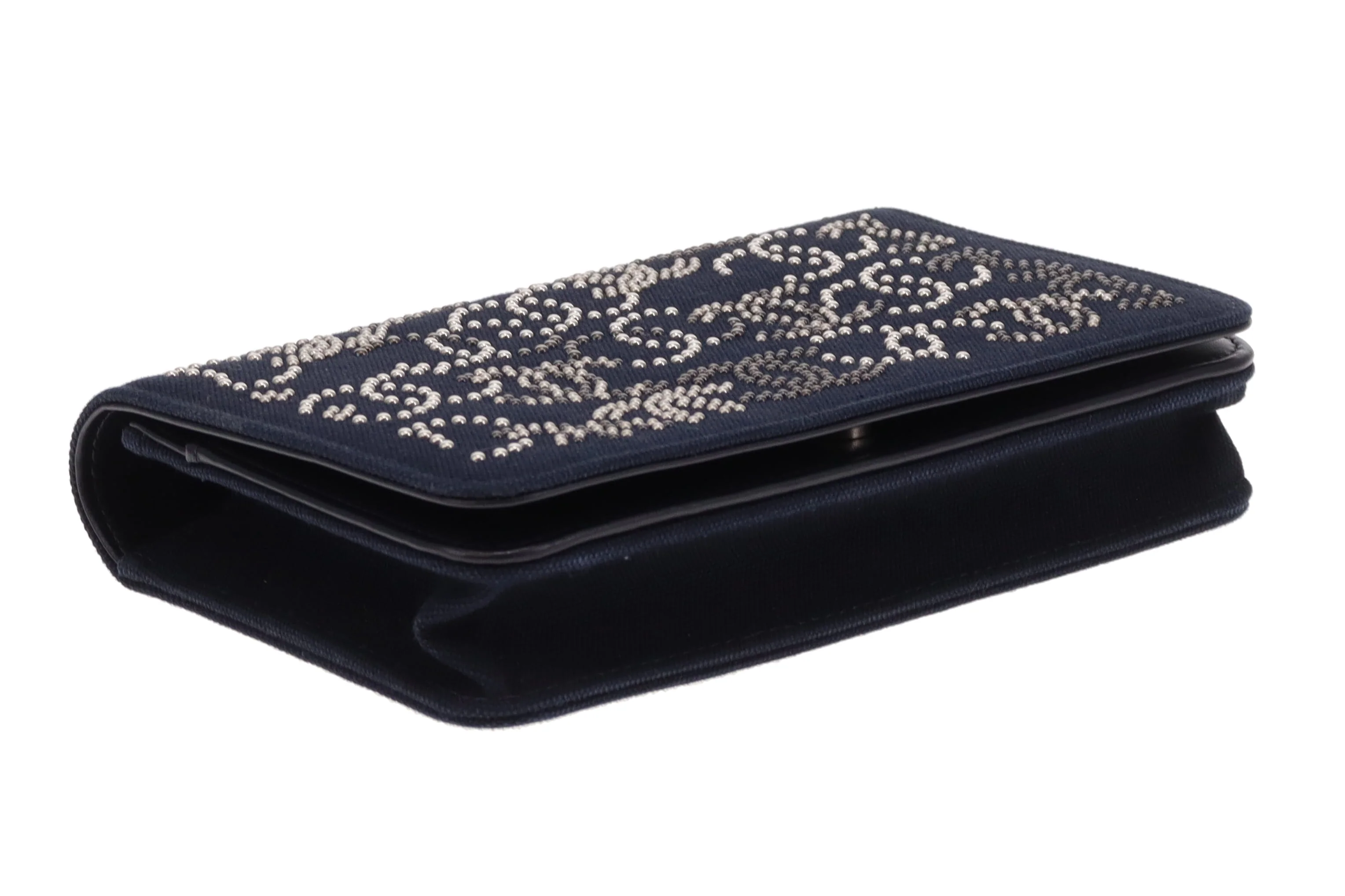 Chanel Wallet On Chain Paris Shanghai Collection Navy 2019 - Image 14