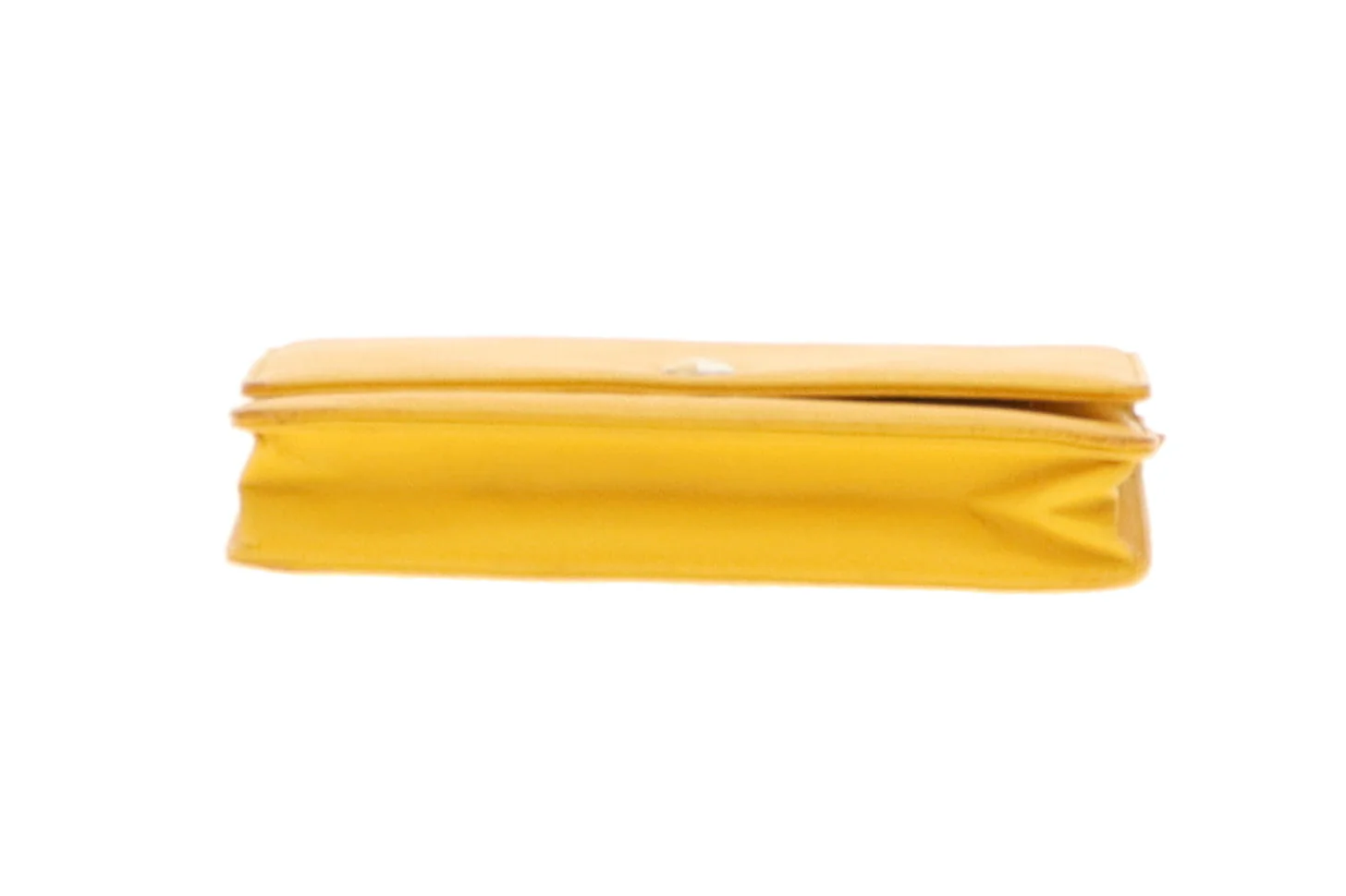 Chanel Wallet On Chain Timeless Caviar Yellow - Image 10