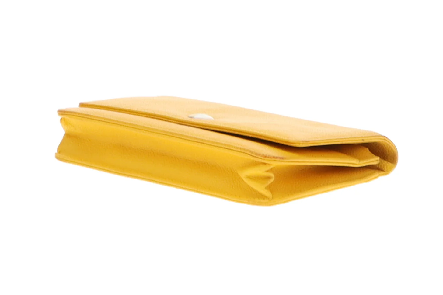 Chanel Wallet On Chain Timeless Caviar Yellow - Image 12