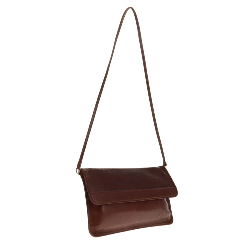 Chesneau Vintage Snake Print Clutch With Strap - Image 3