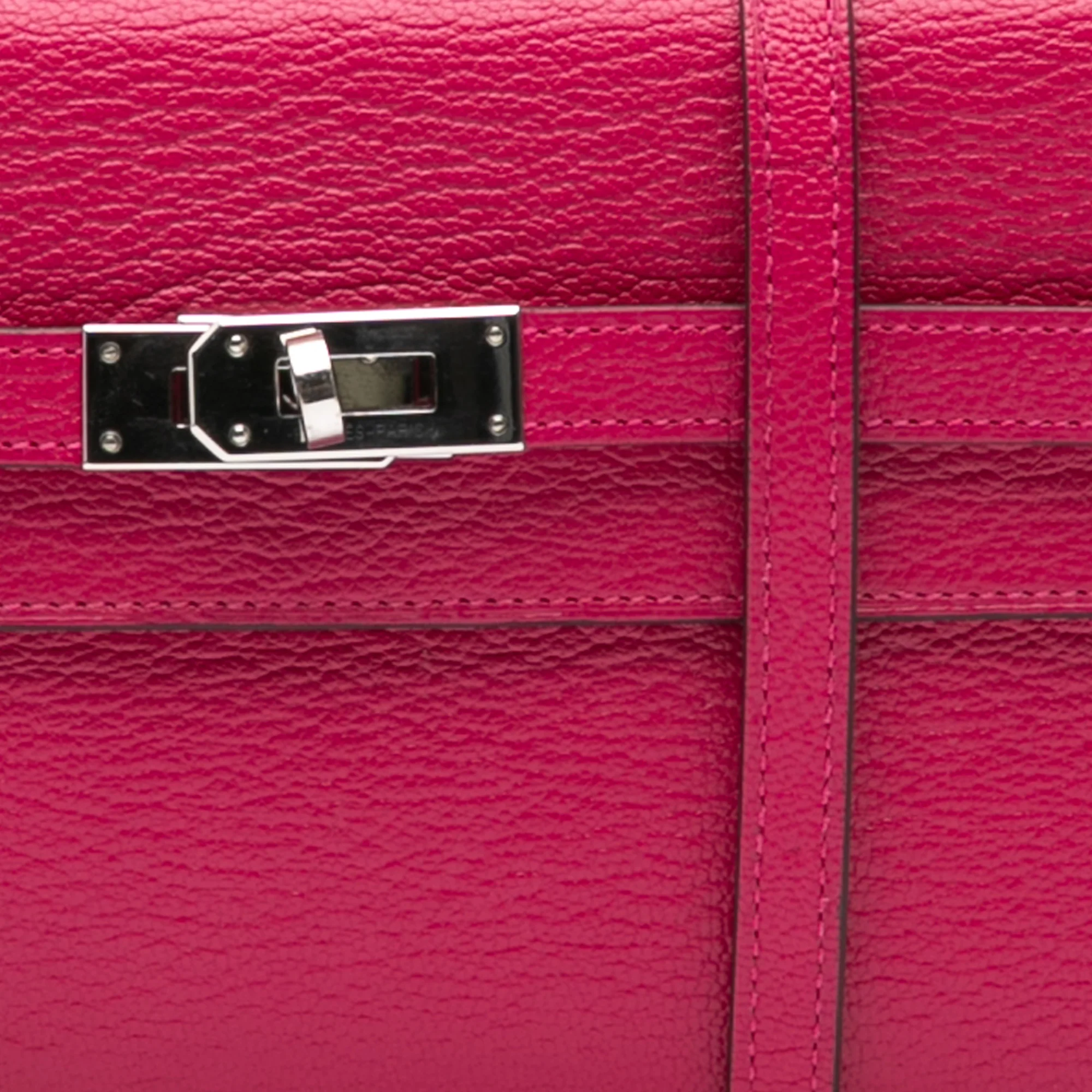 Hermes Kelly To Go Wallet Rose Mexico Chevre Mysore 2022 - Image 10