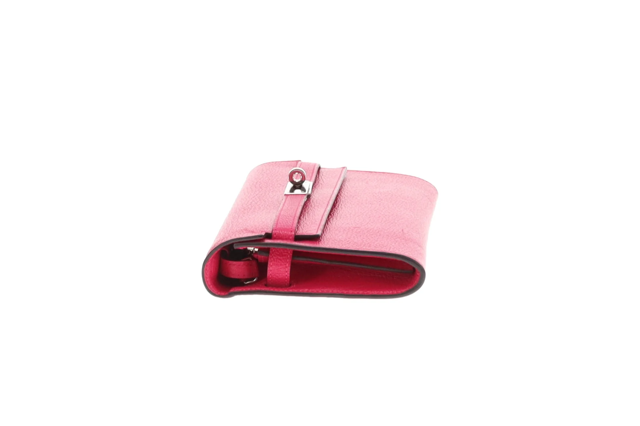Hermes Kelly To Go Wallet Rose Mexico Chevre Mysore 2022 - Image 16