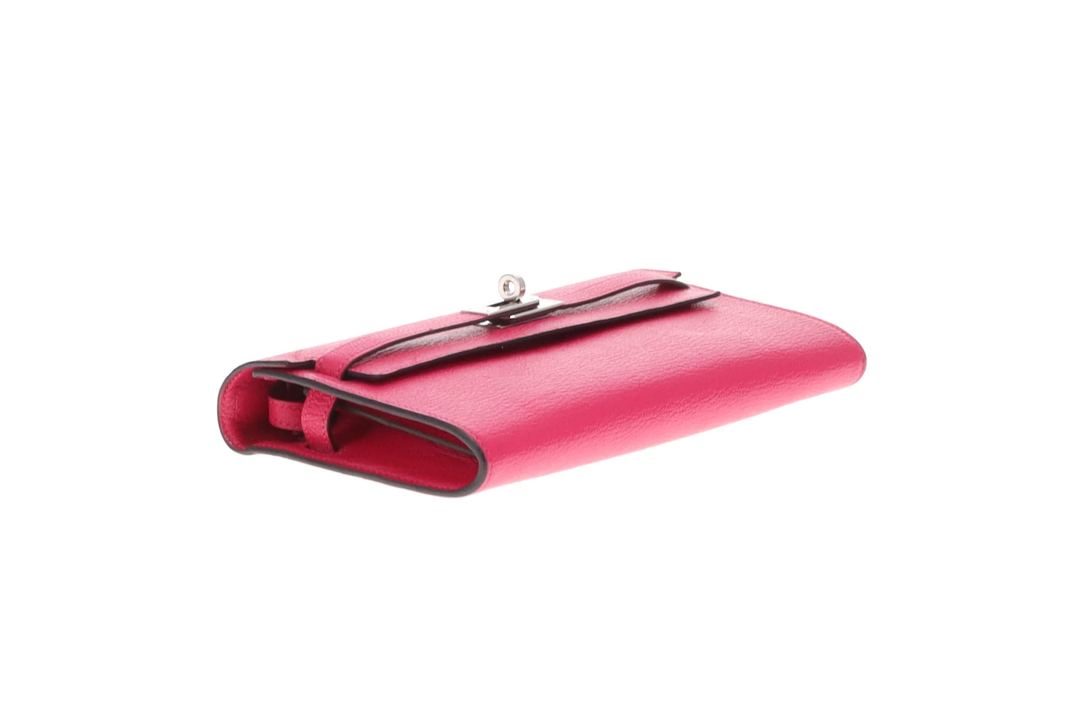 Hermes Kelly To Go Wallet Rose Mexico Chevre Mysore 2022 - Image 18