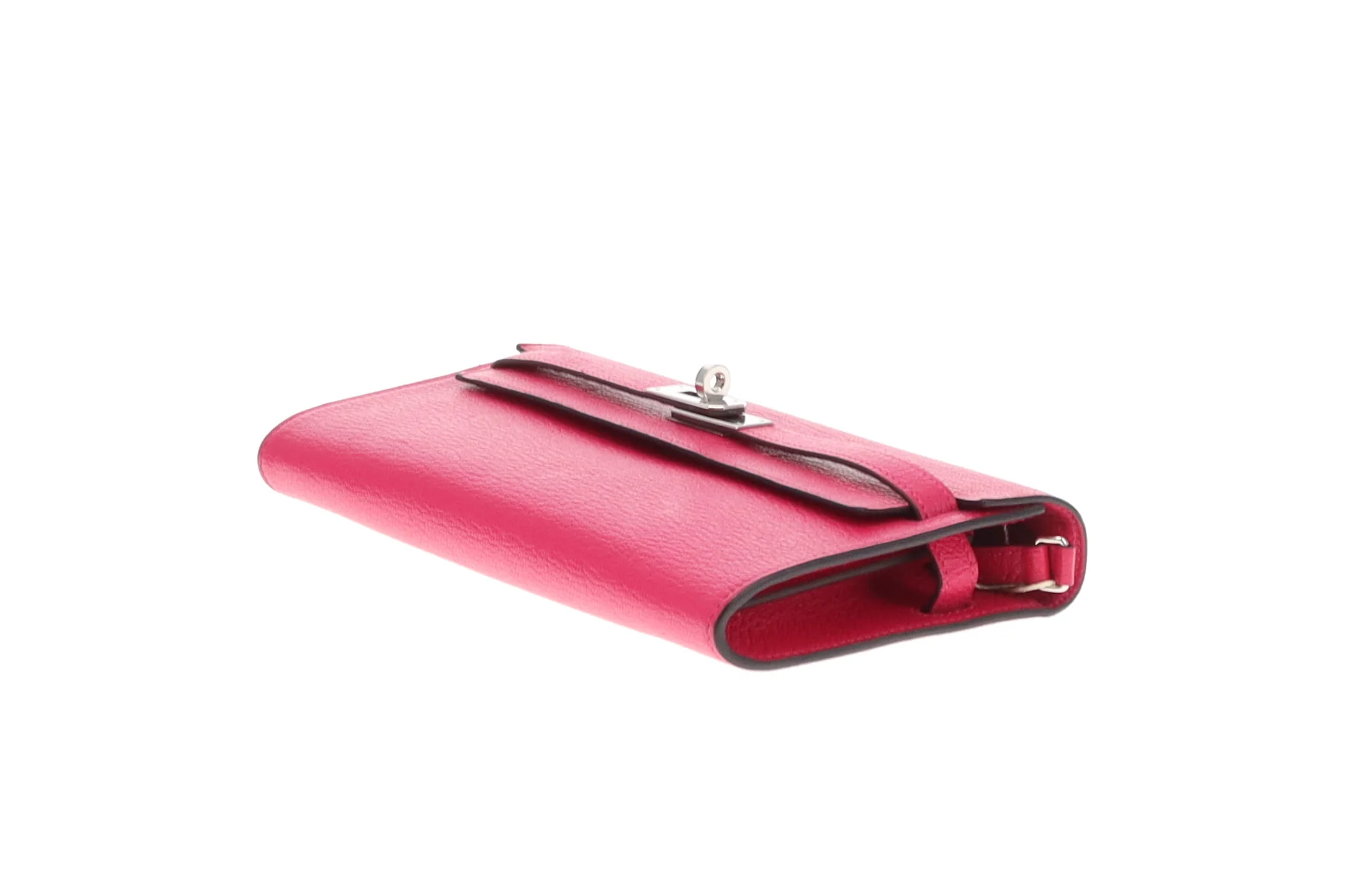 Hermes Kelly To Go Wallet Rose Mexico Chevre Mysore 2022 - Image 20