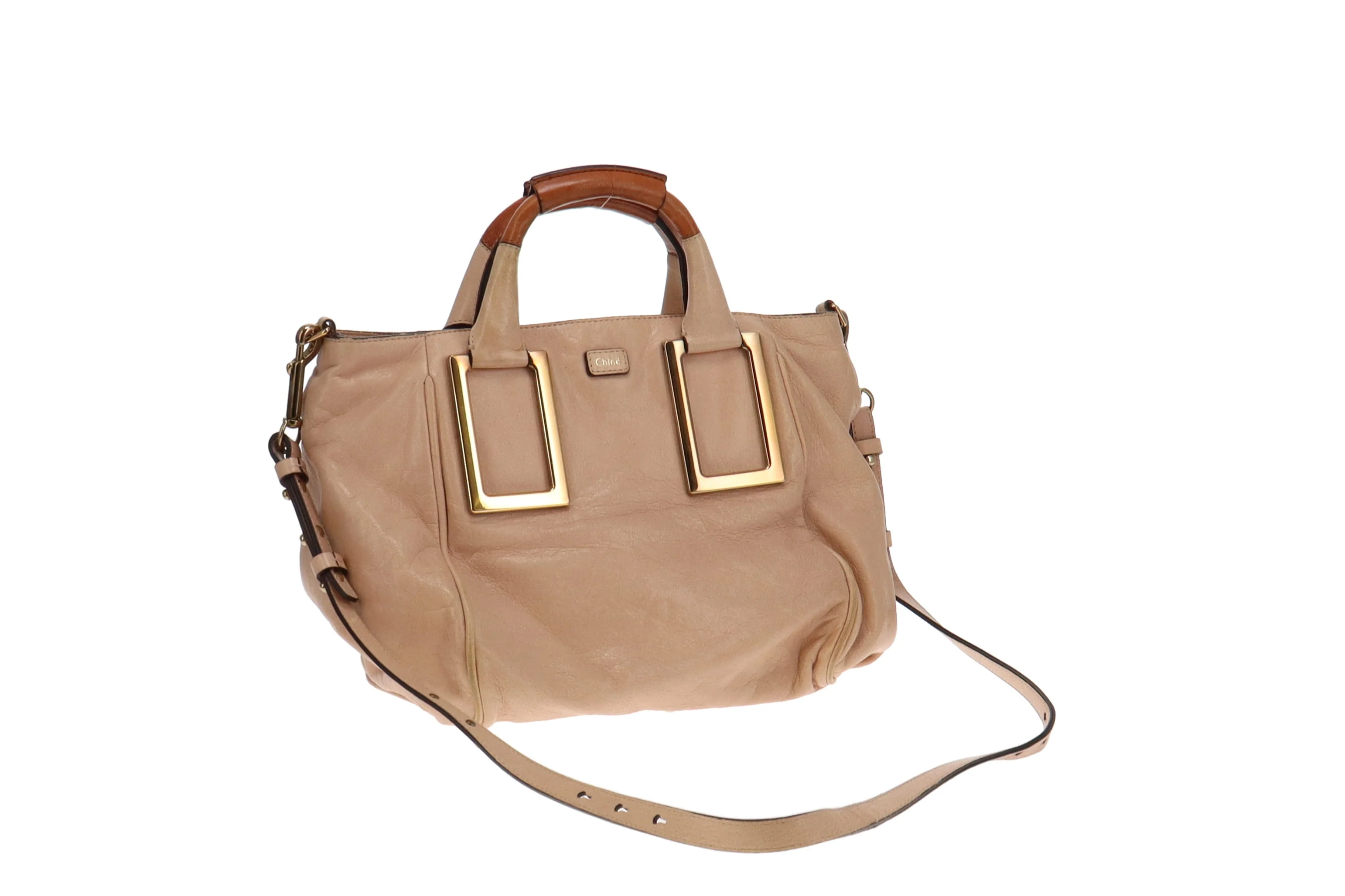 Chloe Ethel Beige With Strap - Image 3