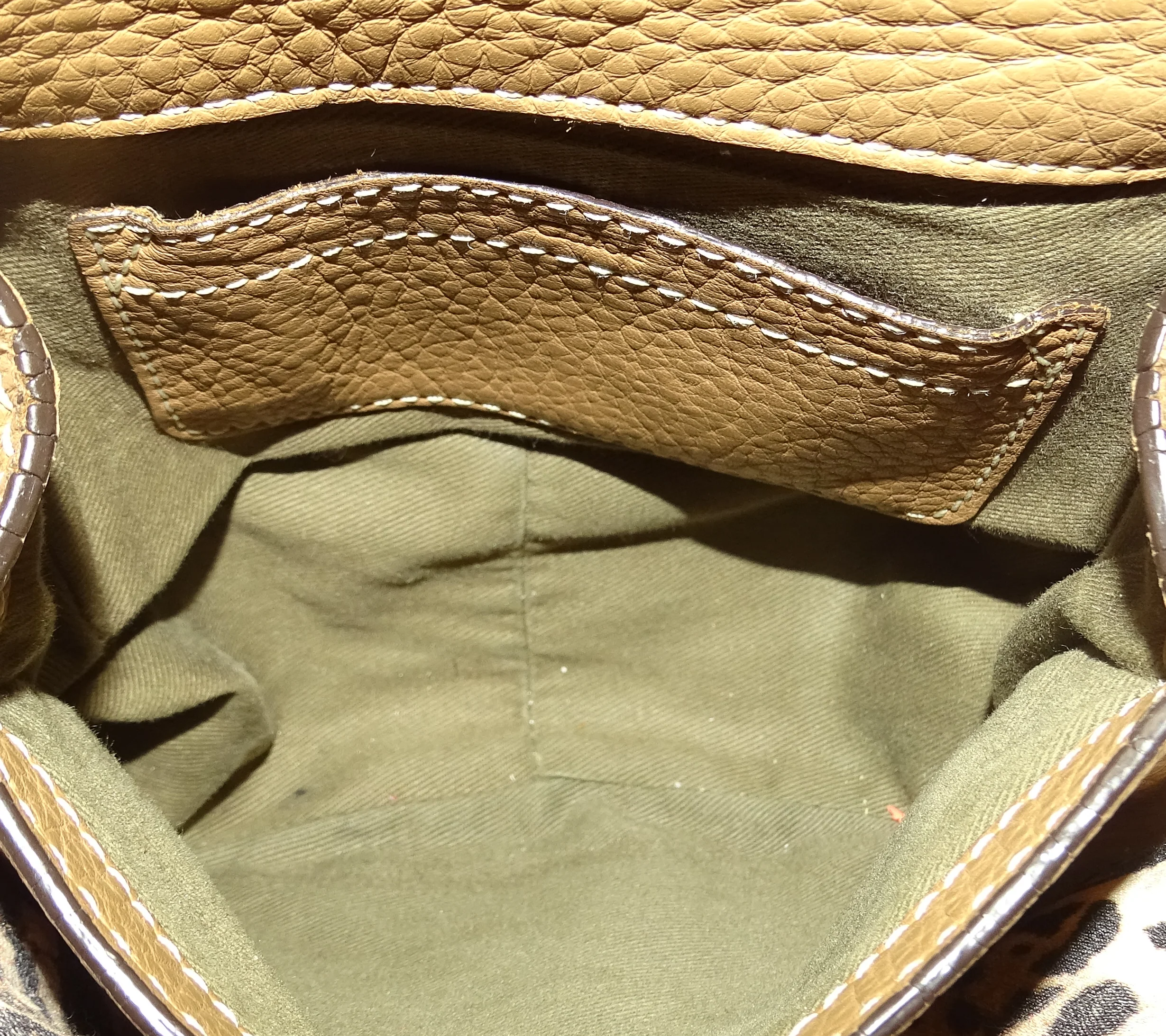 Chloe Marcie Crossbody Bag Brown Small - Image 12