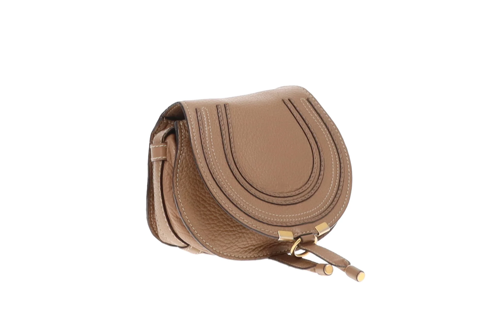 Chloe Marcie Crossbody Bag Brown Small - Image 5