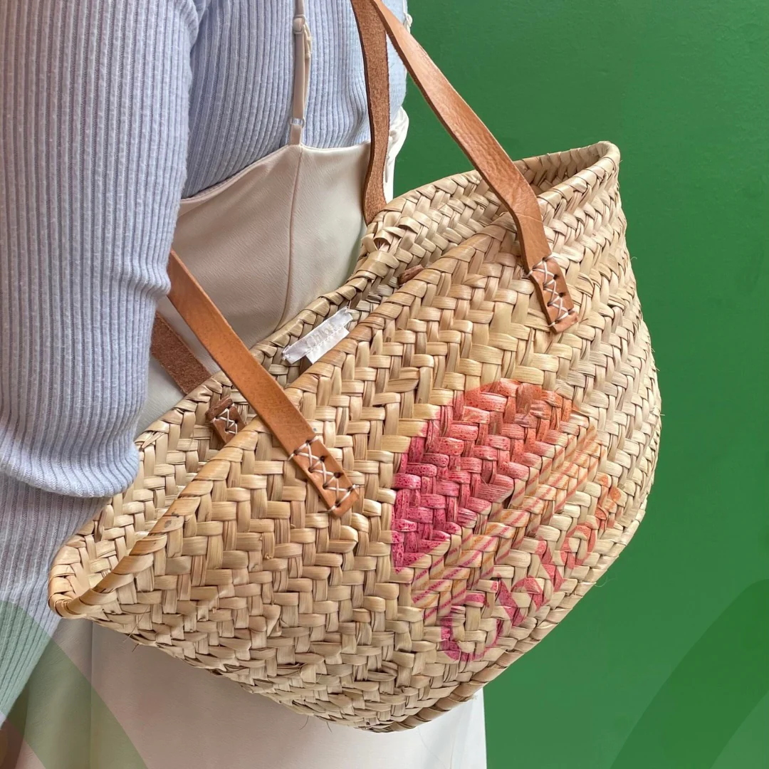 Chloe Raffia Small Tote - Image 3