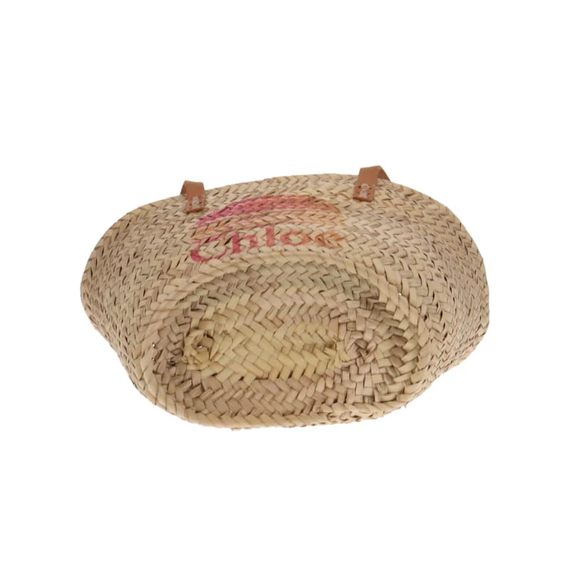 Chloe Raffia Small Tote - Image 8
