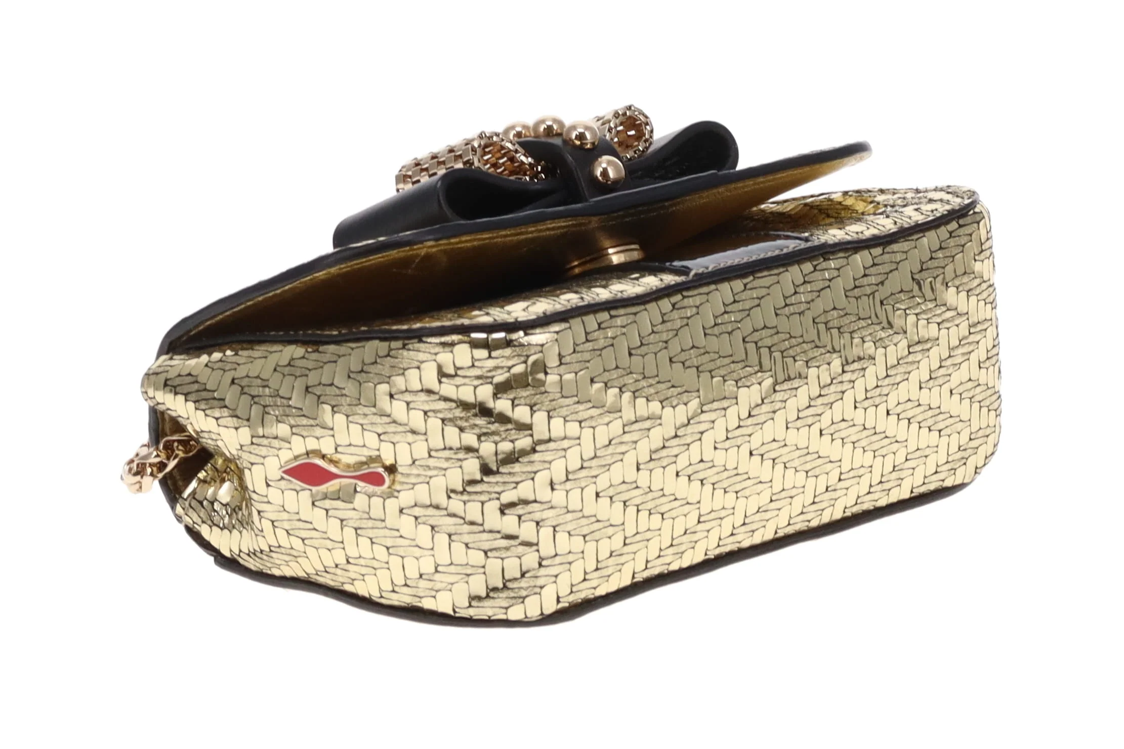 Christian Louboutin Metallic Champagne Sweet Charity - Image 12