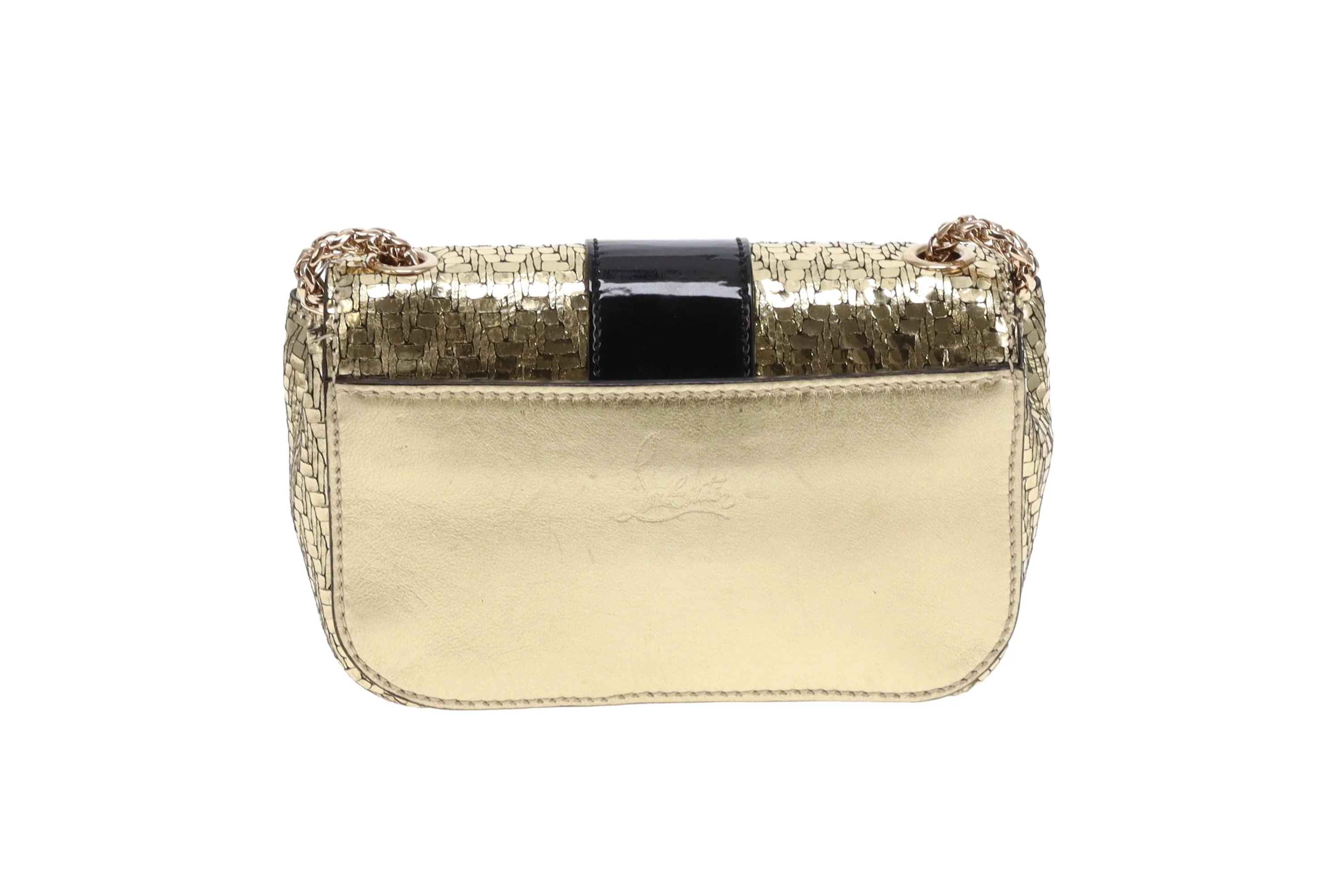 Christian Louboutin Metallic Champagne Sweet Charity - Image 7