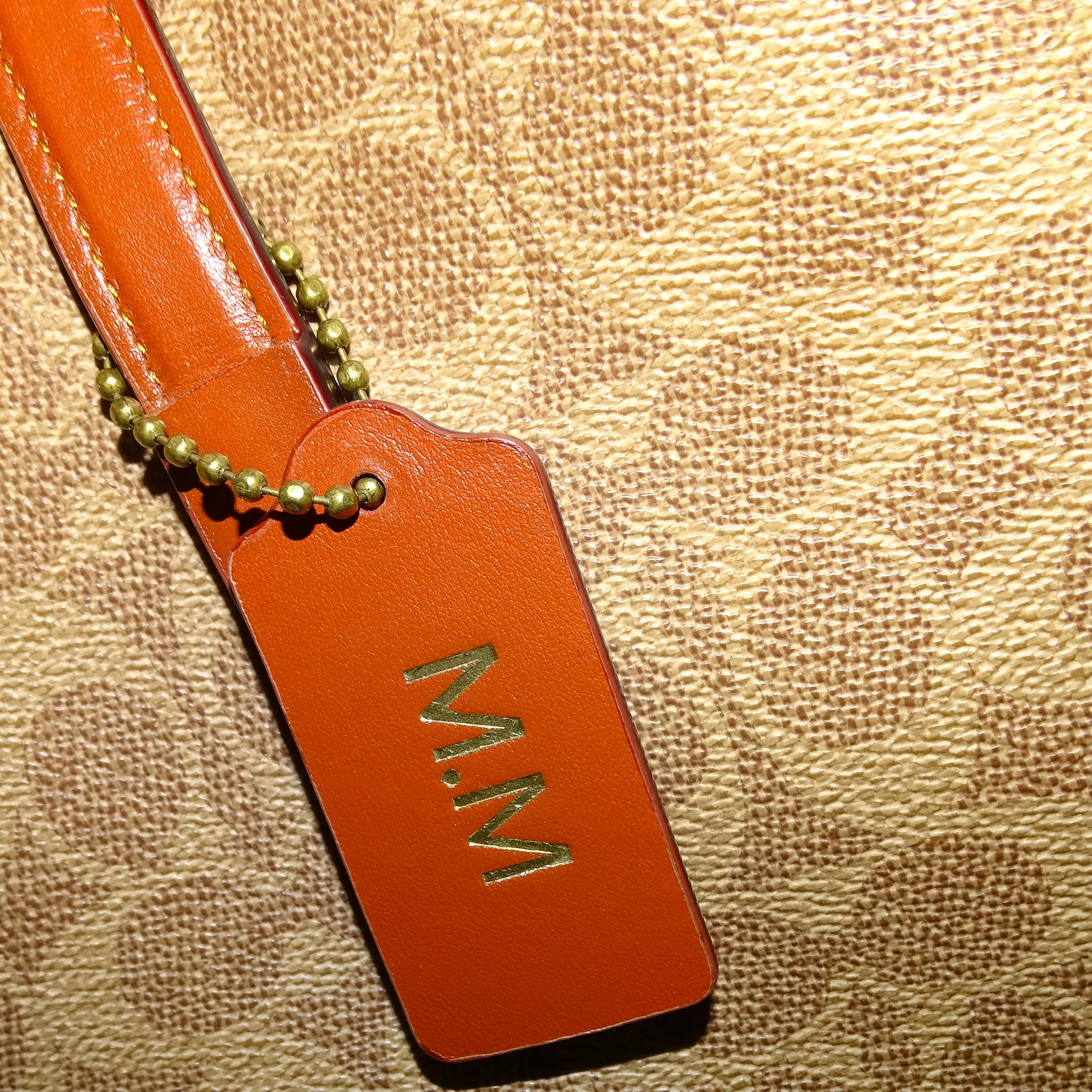 Coach Charlie Carryall Signature Canvas and Rust Leather - Image 16