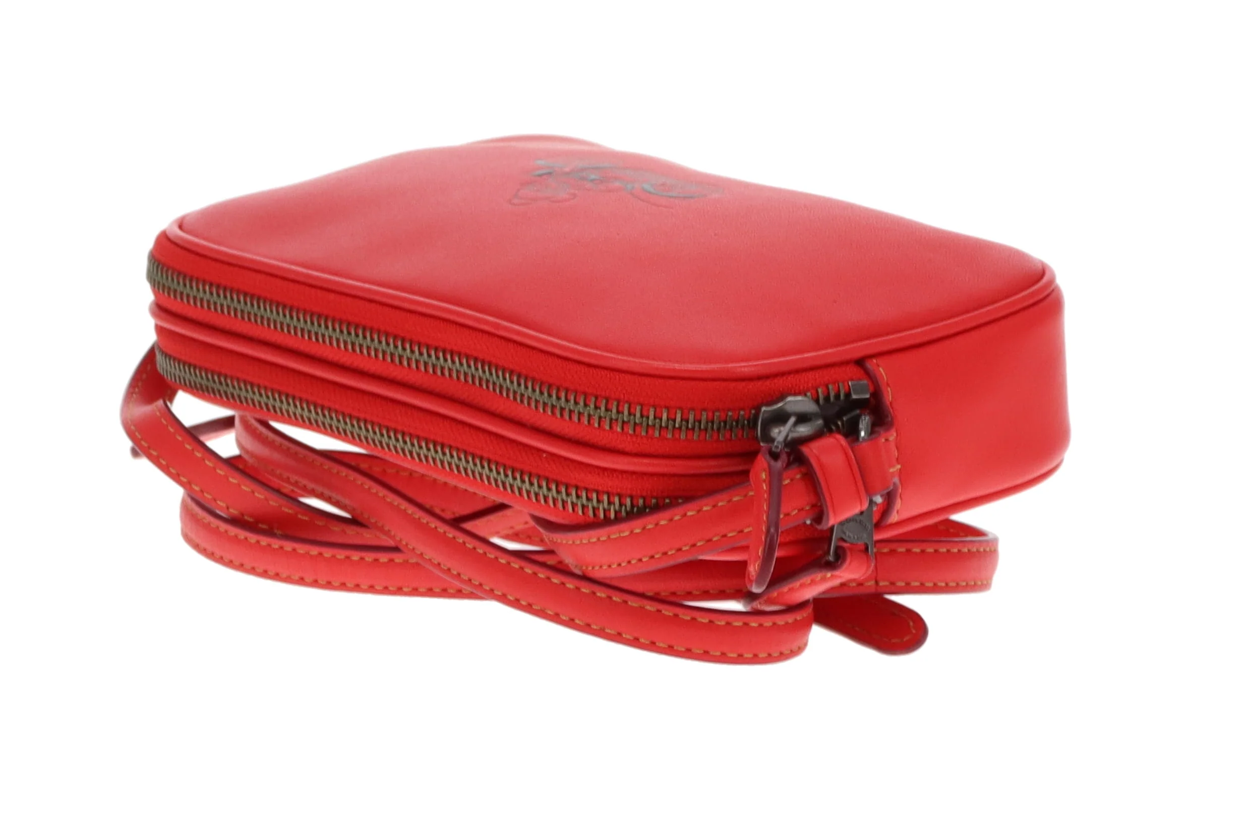 Coach X Disney Mickey Mouse Crossbody Bag Red - Image 11
