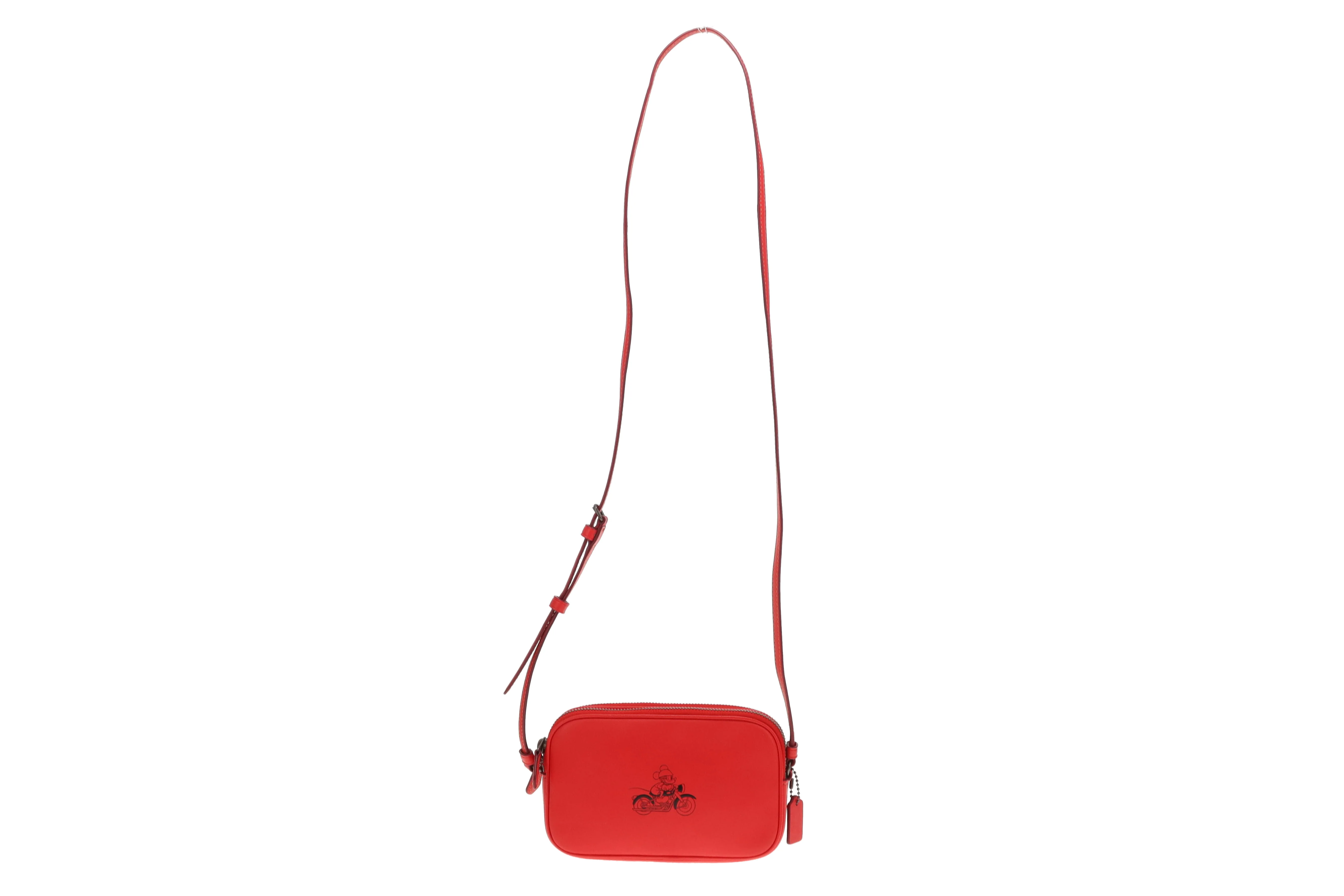 Coach X Disney Mickey Mouse Crossbody Bag Red - Image 3