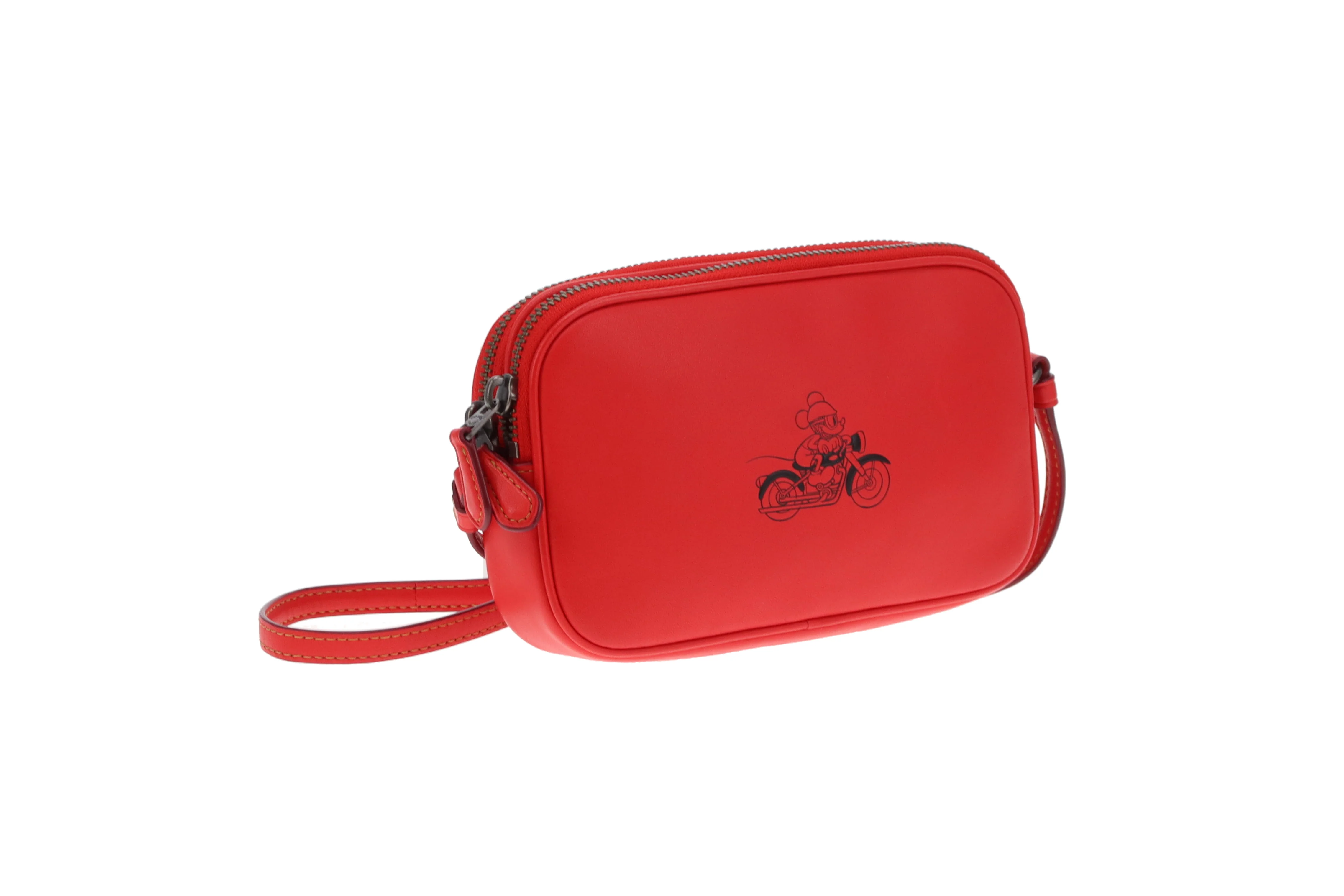 Coach X Disney Mickey Mouse Crossbody Bag Red - Image 4