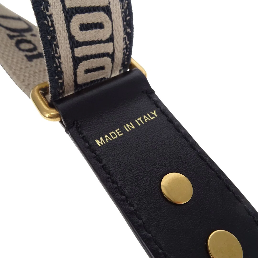 Dior Adjustable Shoulder Strap Dior Logo Embroidery - Image 3