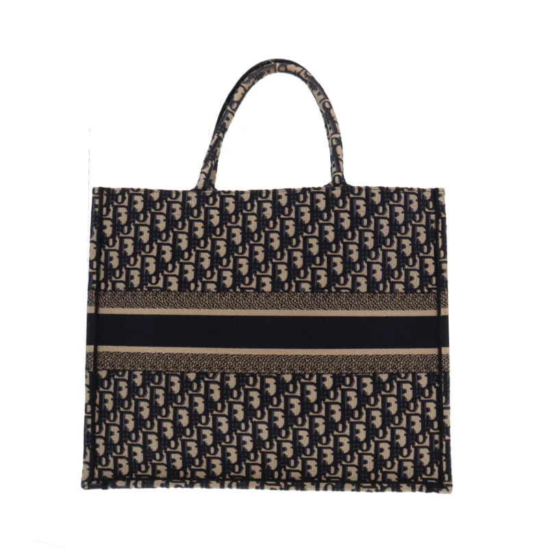 Dior Book Tote Large Blue Oblique - Image 5