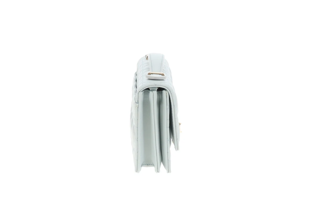 Dior My Dior Mini Bag In Cloud Blue Cannage Lambskin - Image 4