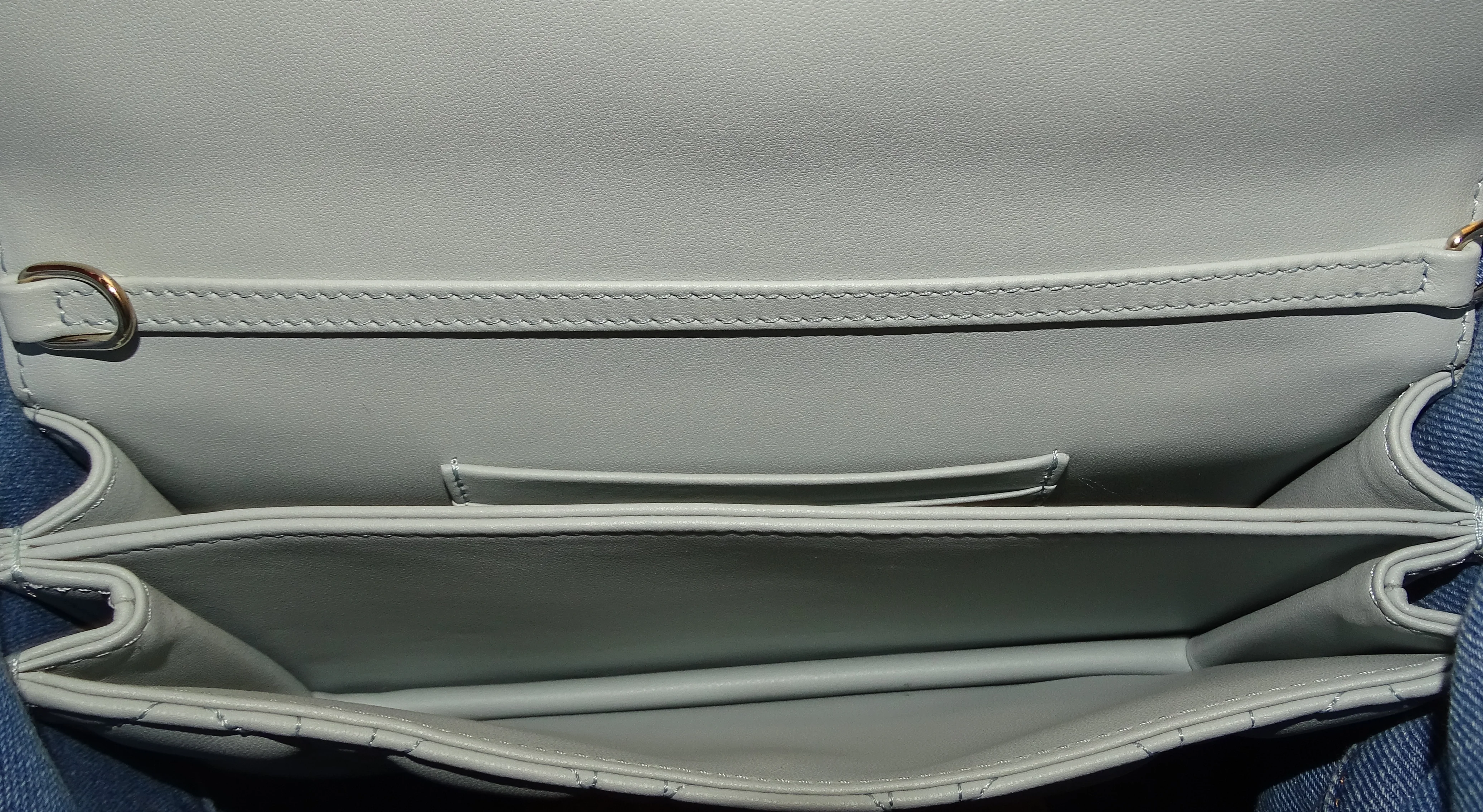 Dior My Dior Mini Bag In Cloud Blue Cannage Lambskin - Image 7