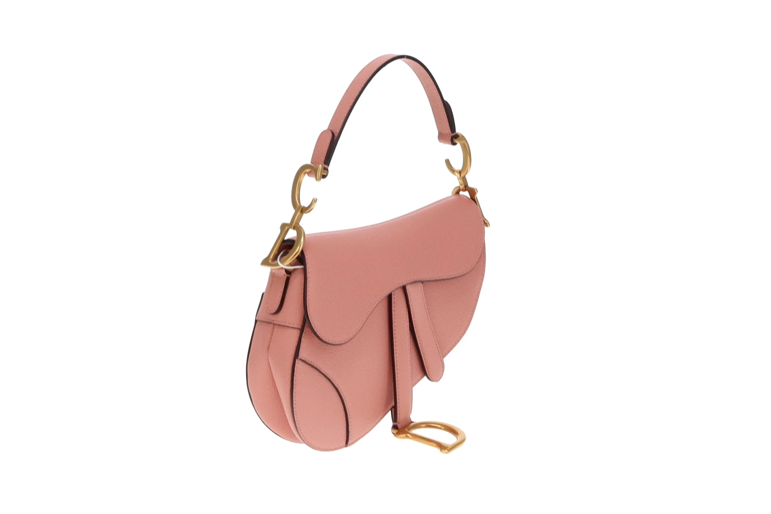Dior Saddle Pink Leather Mini Bag GH - Image 4