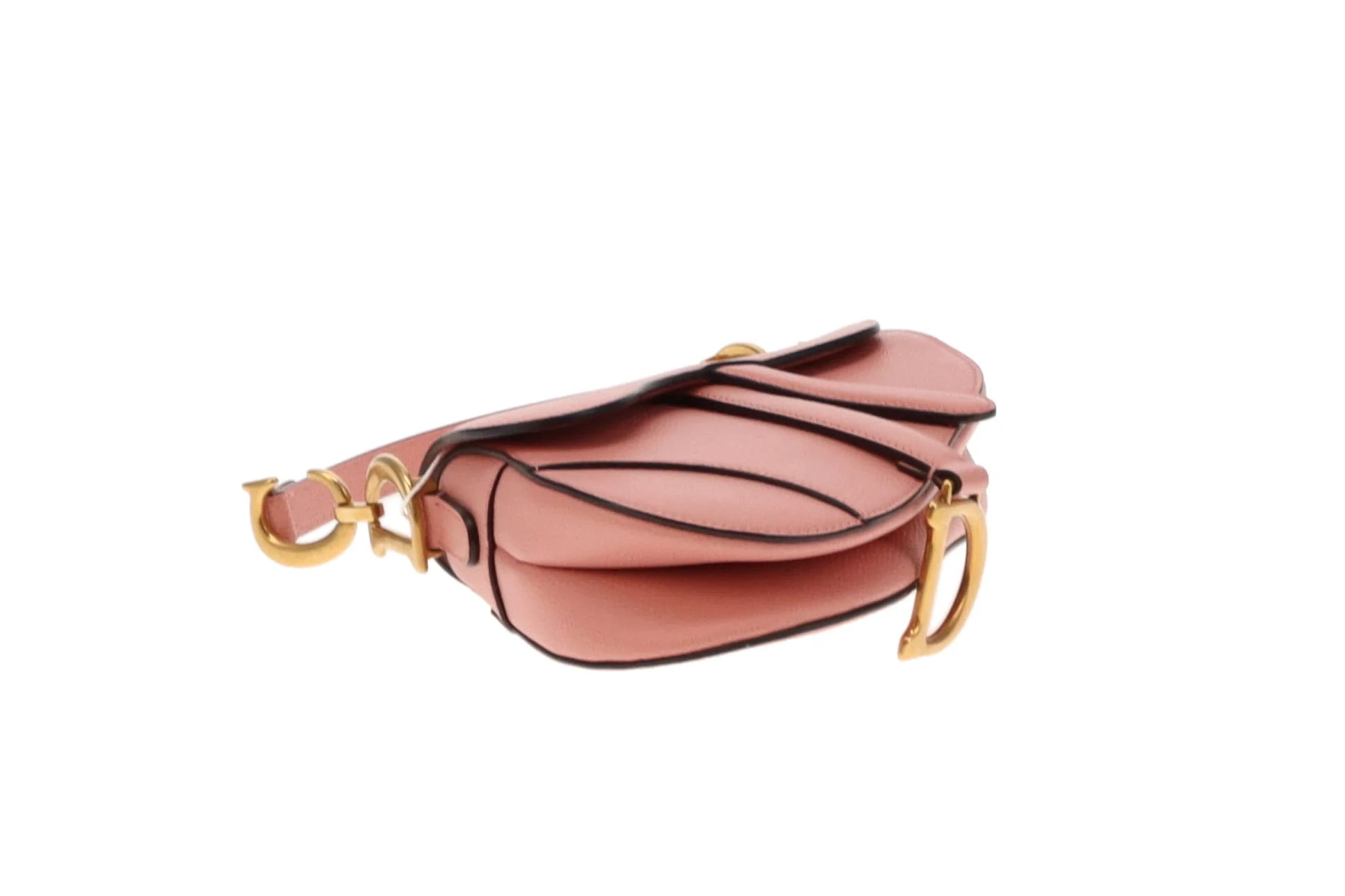 Dior Saddle Pink Leather Mini Bag GH - Image 9