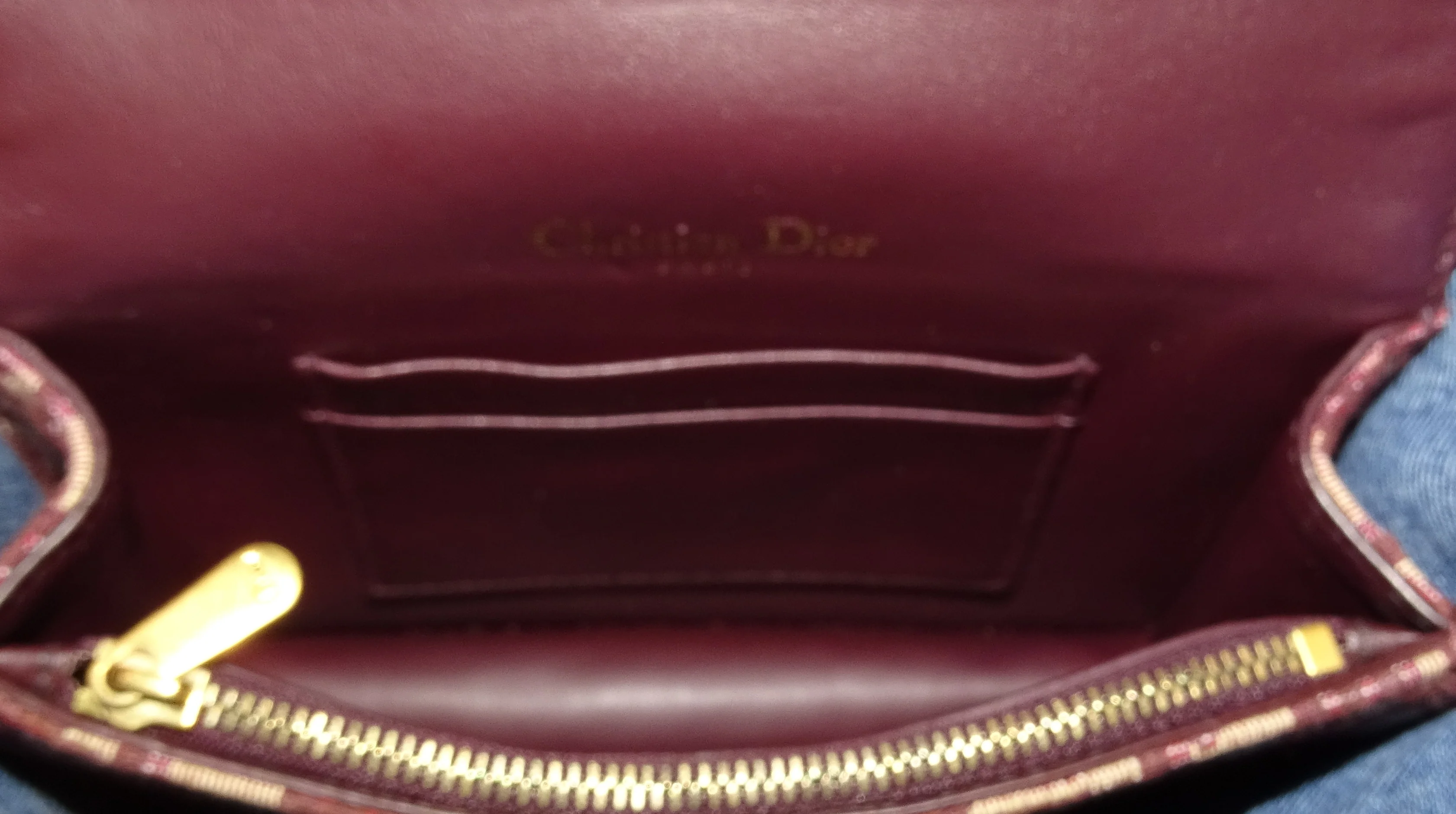 Dior Saddle Rectangle Belt Pouch Red Oblique 2019 - Image 13