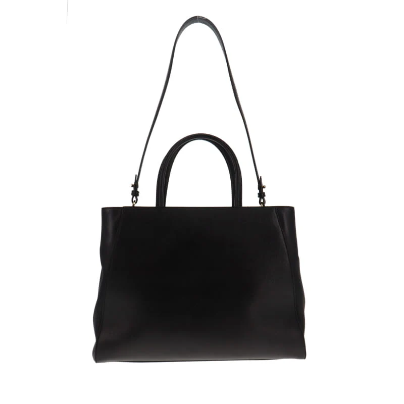 Fendi Black 2Jours Tote With Strap - Image 5