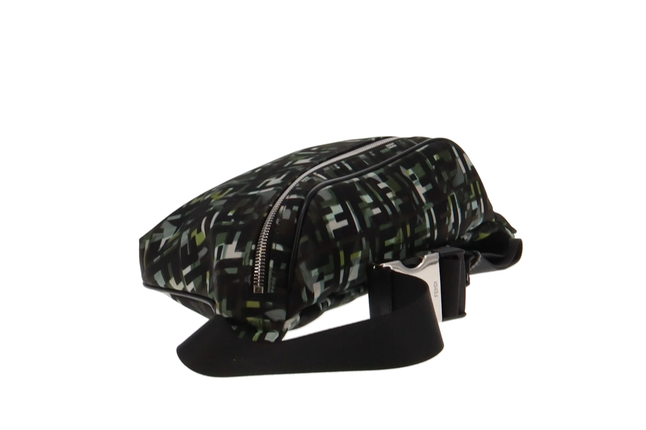 Fendi Camouflage Nylon Belt Bag - Image 7