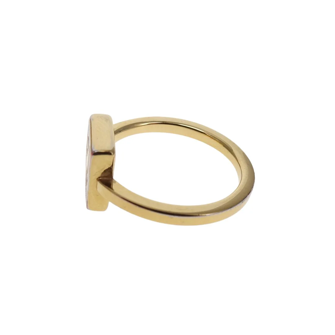 Fendi FF Ring Goldtone (M - size 54) - Image 5