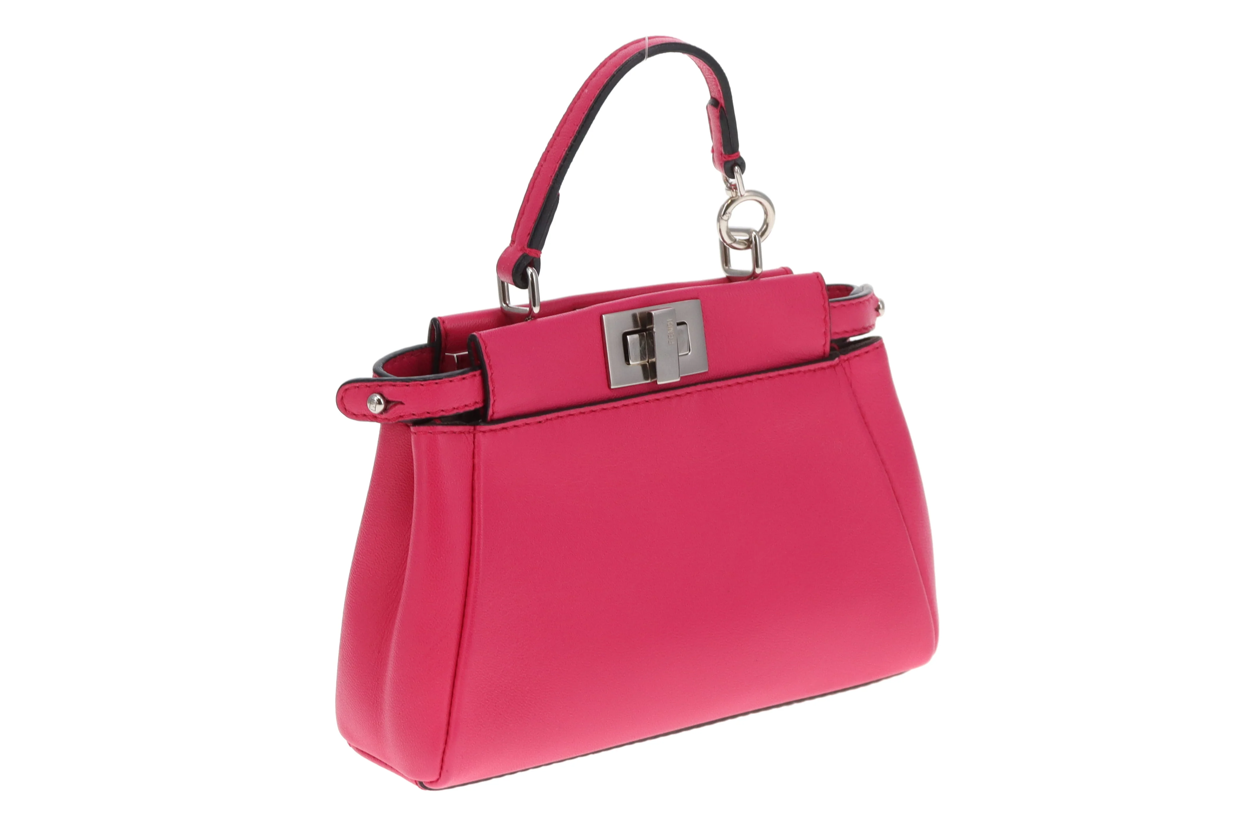 Fendi Peekaboo Micro Pink SHW - Image 4