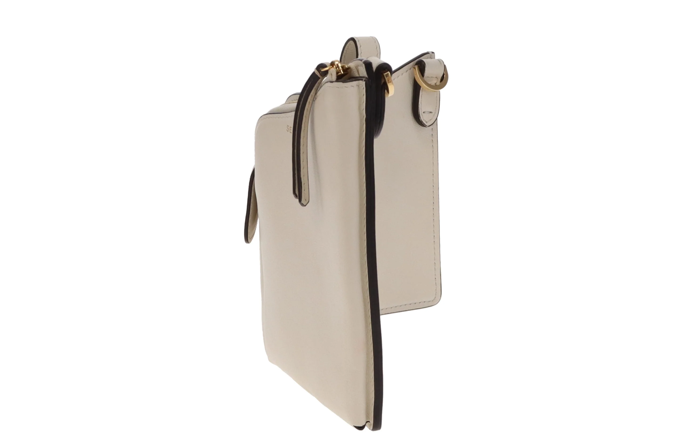 Fendi White Bustine 3 Pockets Crossbody Bag - Image 8