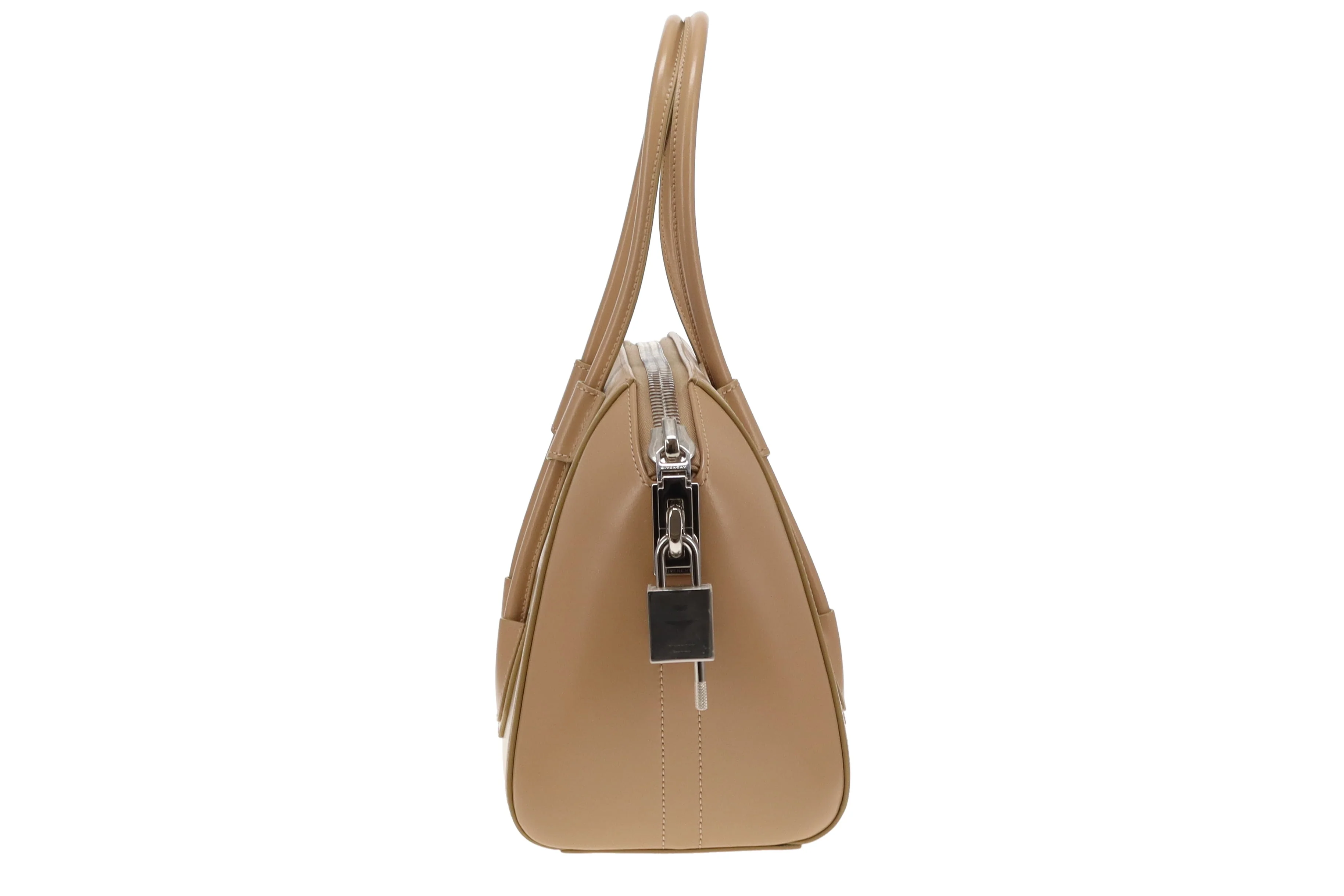 Givenchy Beige Cappuccino Small Antigona Lock Bag - Image 6