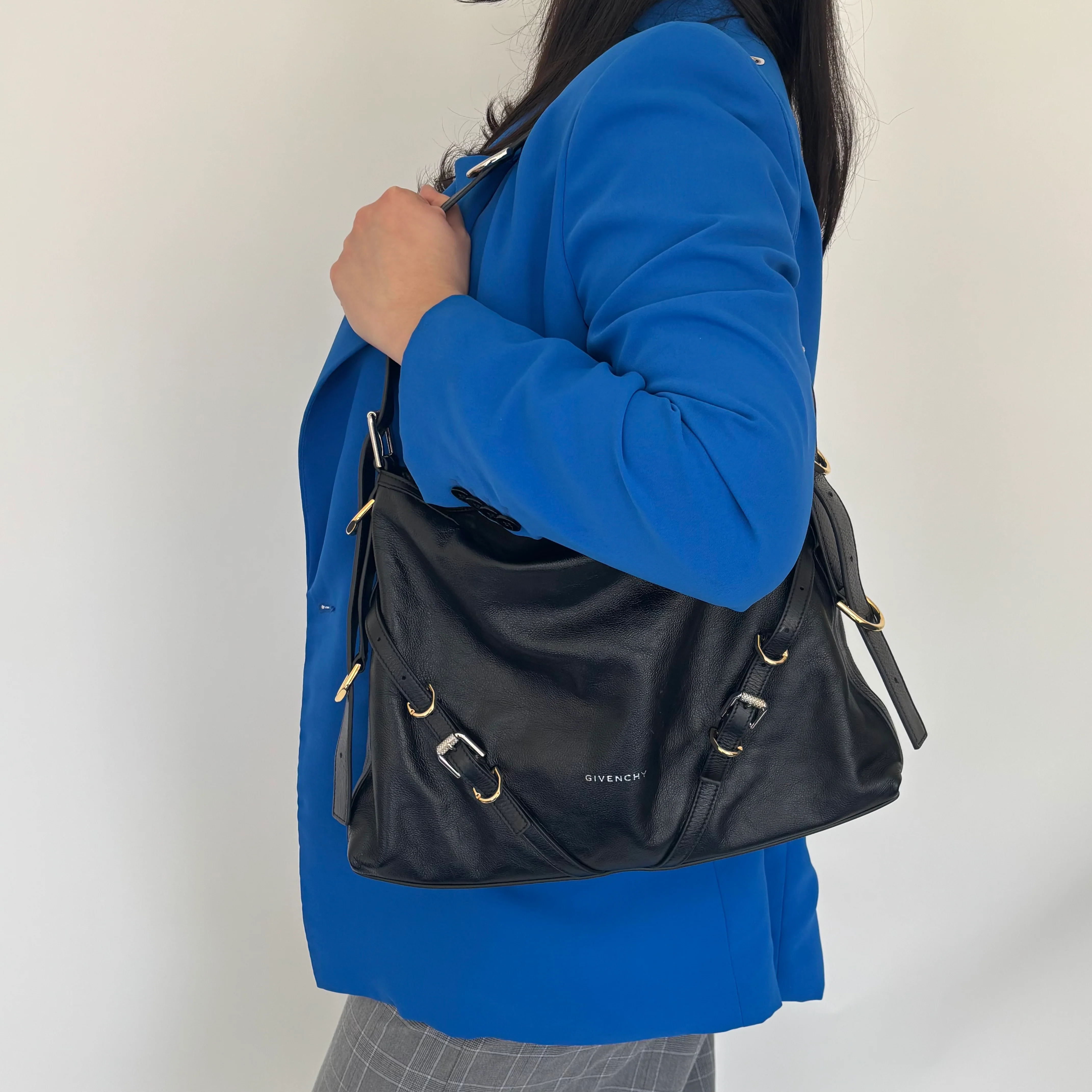 Givenchy Black Shoulder Bag With Mixed Hardware Yoyou Medium - Image 2