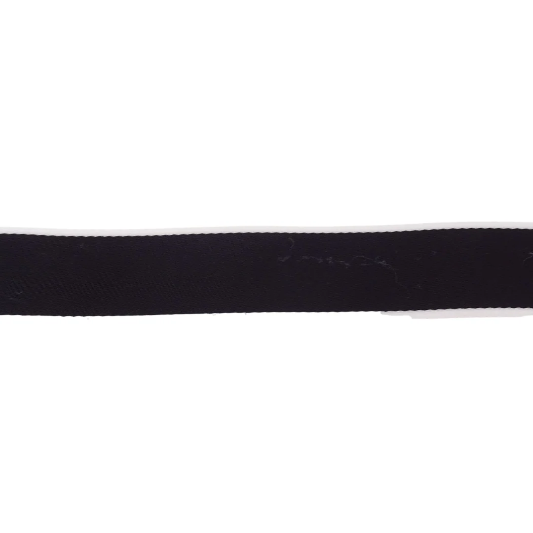 Givenchy Black/White Logo Plate Buckle Belt - Image 4