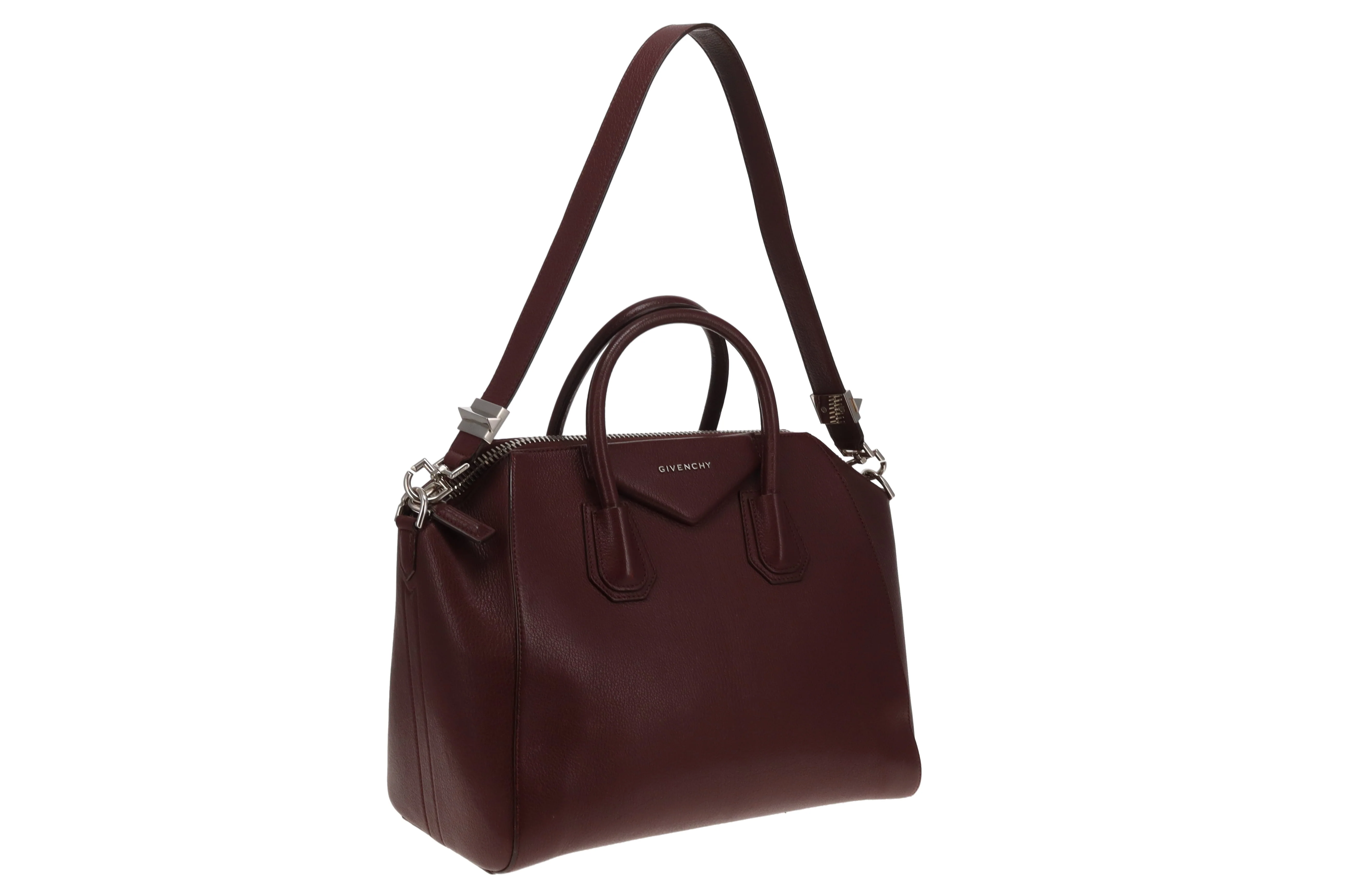 Givenchy Burgundy Leather Antigona - Image 4