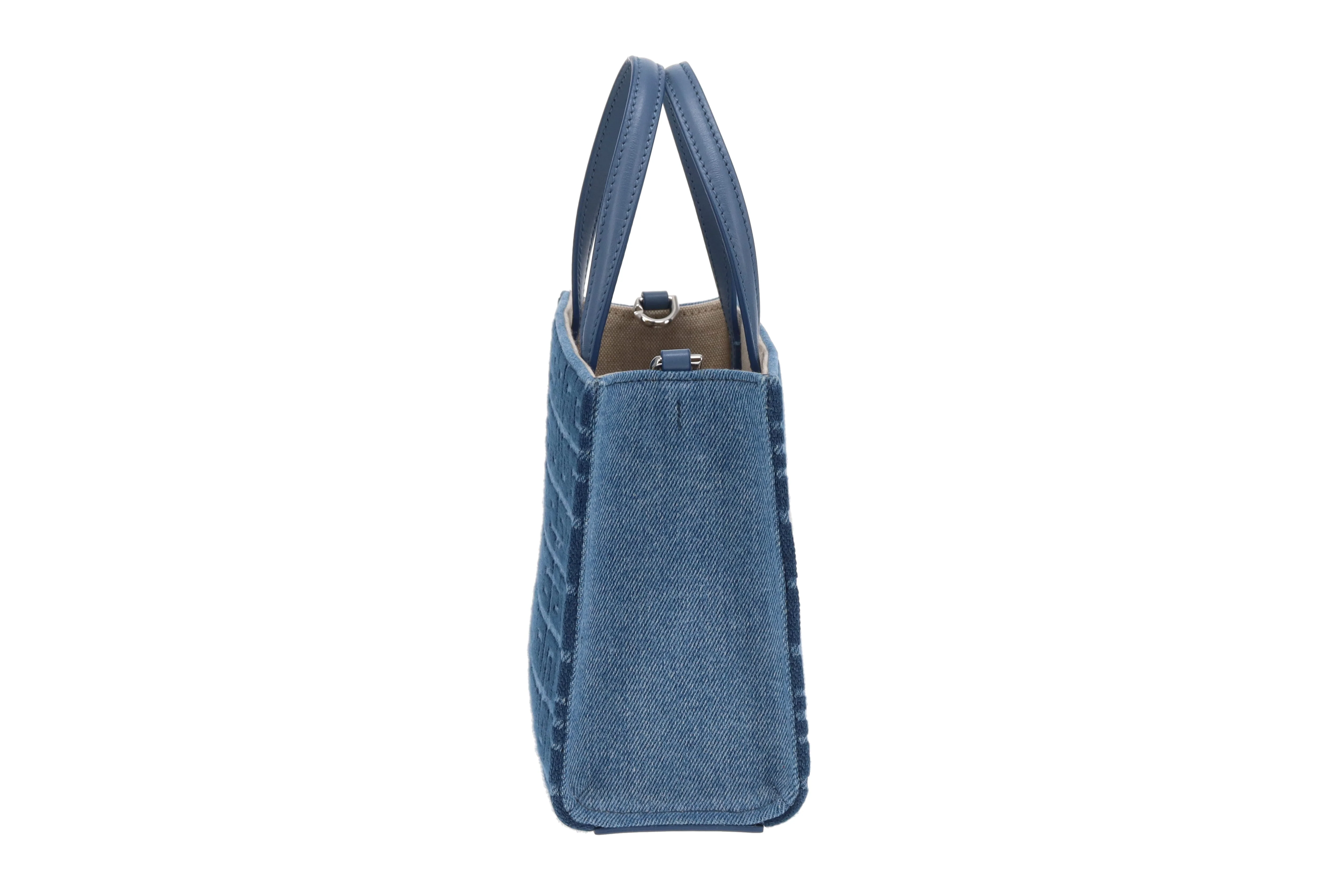 Givenchy G-Tote Mini Tote Bag Denim Blue - Image 6
