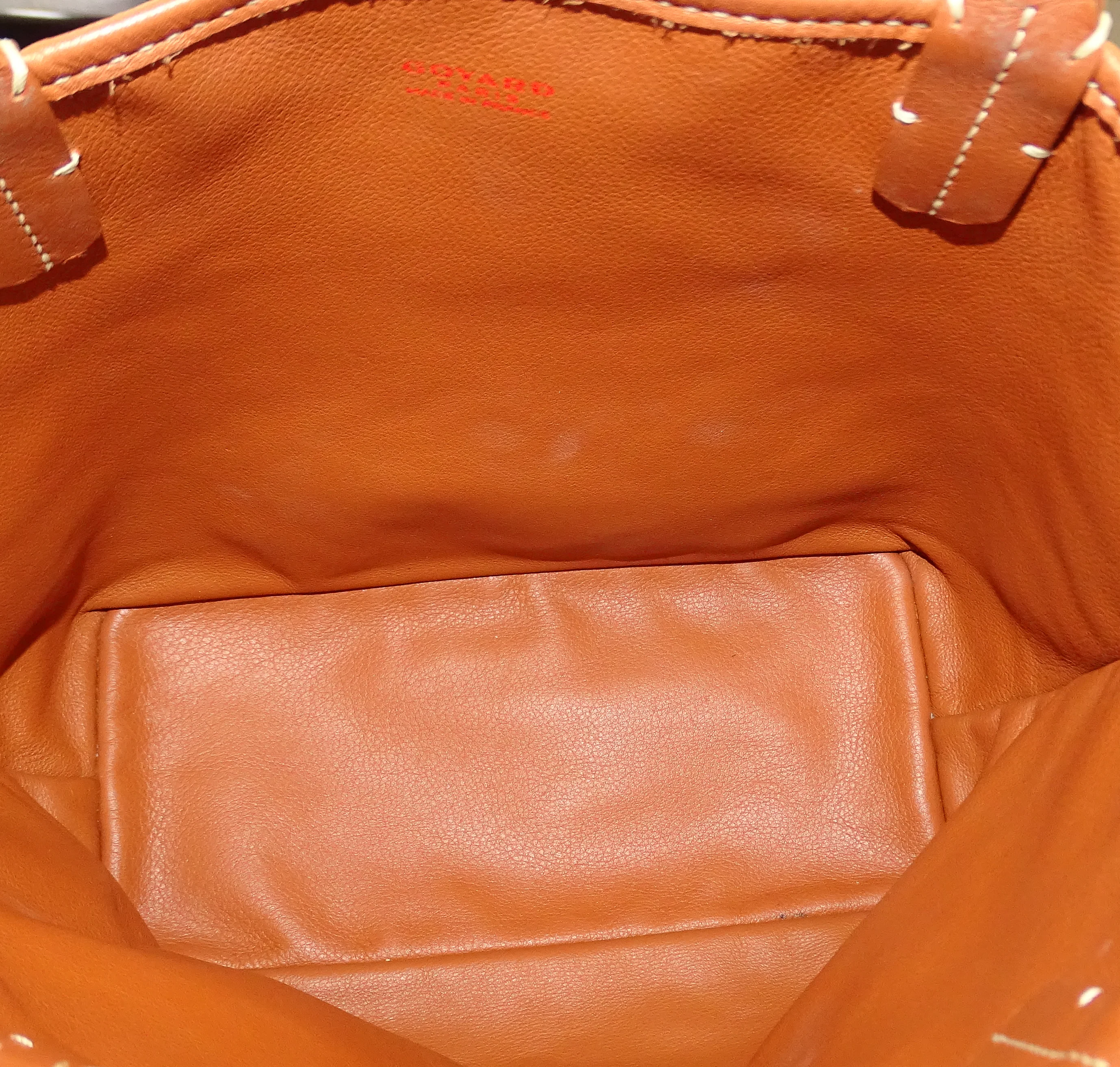 Goyard Bicolour Goyardine Reversible Anjou Mini Bag - Image 11