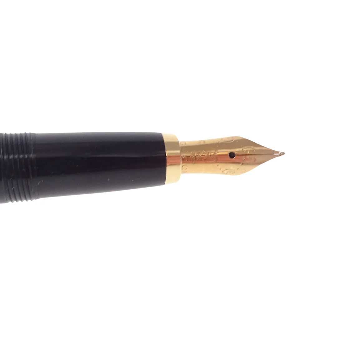 Gucci 18k Gold Nib Cigaro Roller Pen With Refills - Image 4