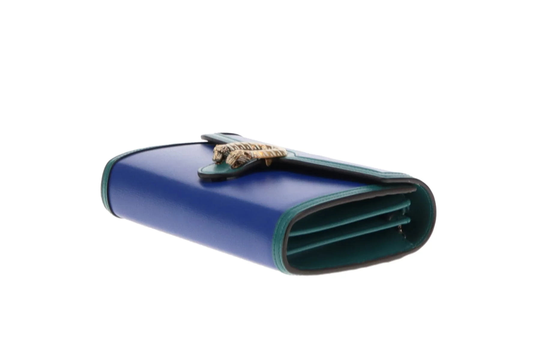 Gucci Blue & Green Dionysus Chain Wallet - Image 9