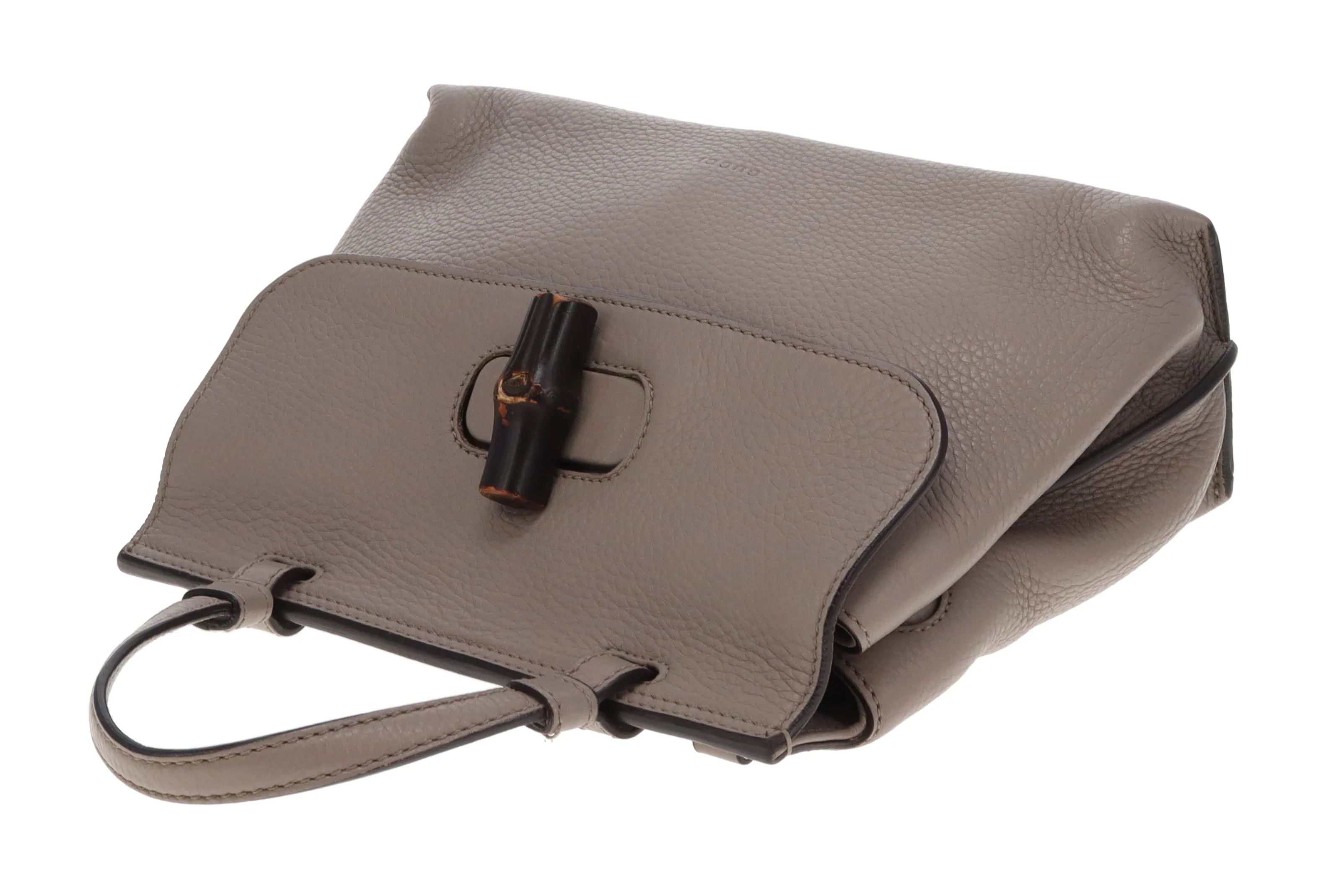 Gucci Daily Bamboo TH Shoulder Bag Grey - Image 13