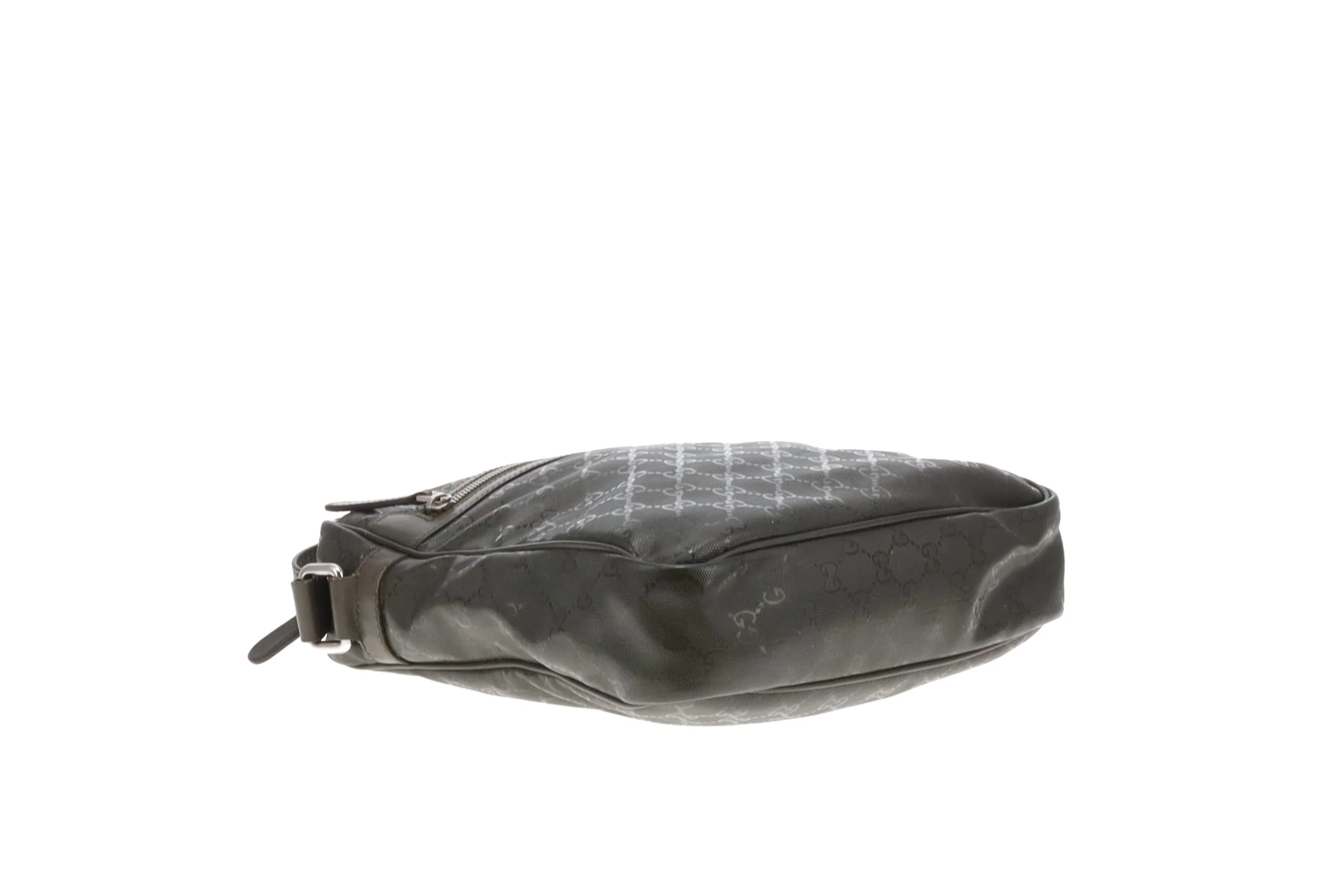 Gucci GG Messenger Bag In Olive Green Guccisima Print - Image 8