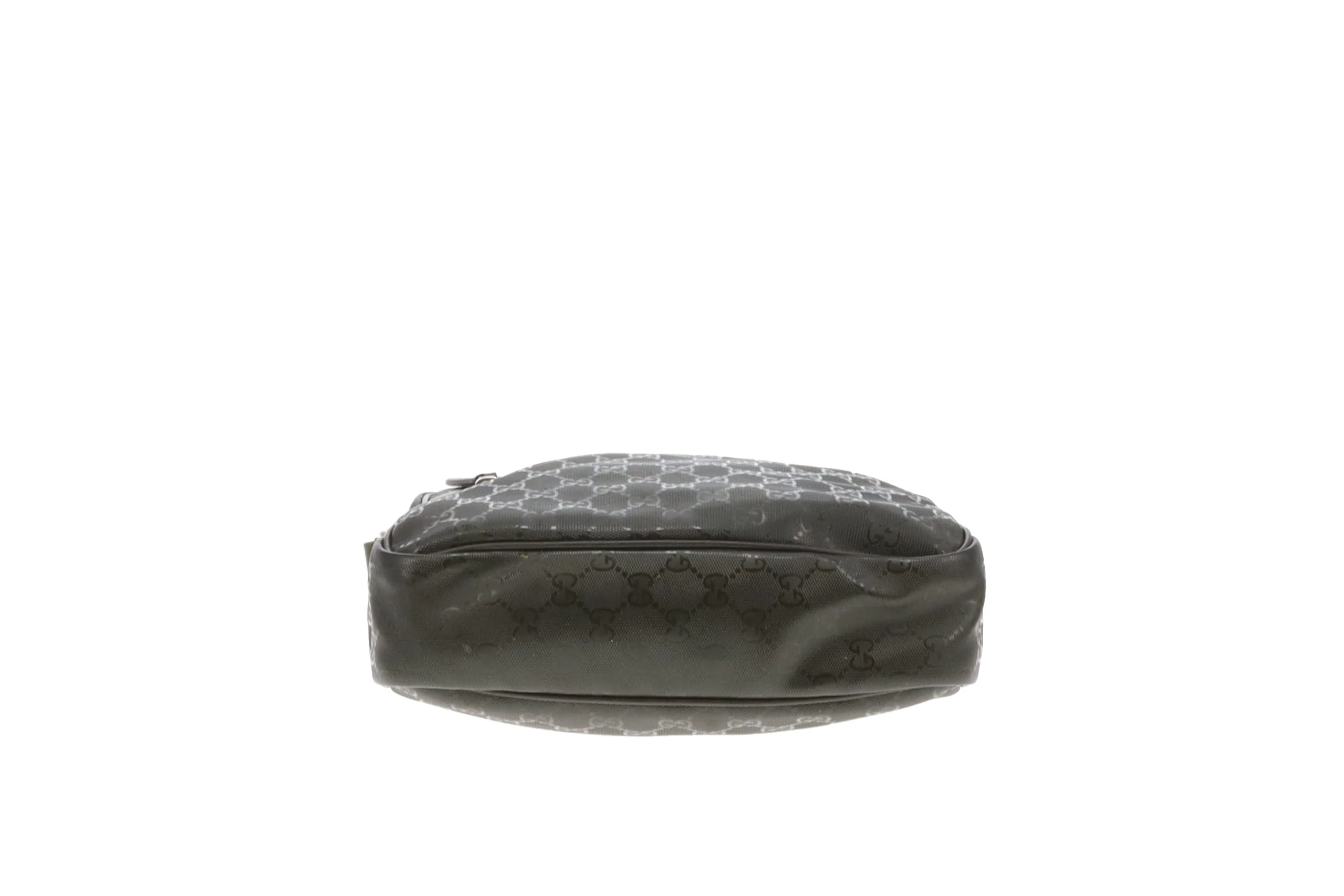 Gucci GG Messenger Bag In Olive Green Guccisima Print - Image 9