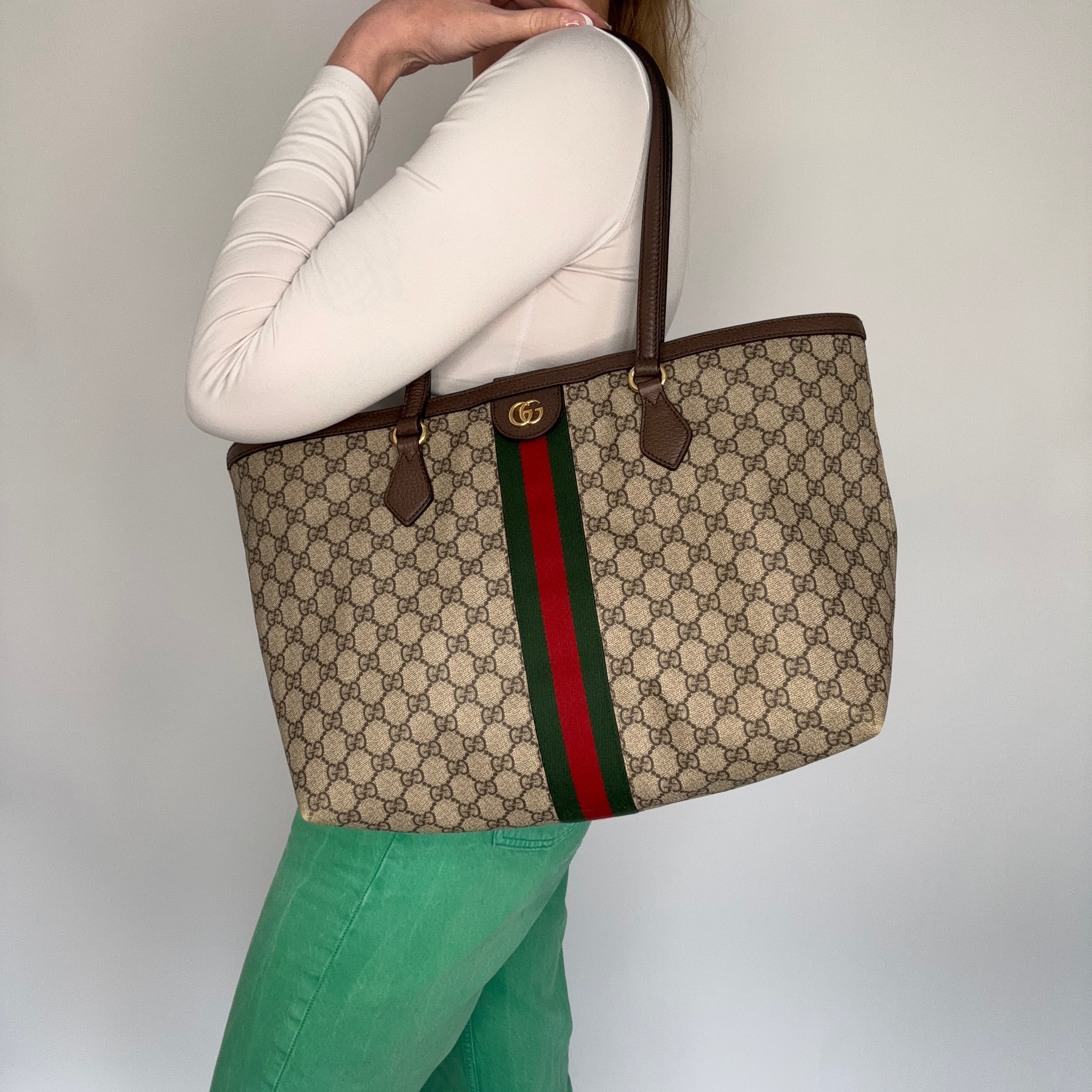 Gucci Ophidia Tote Bag GG Supreme - Image 2