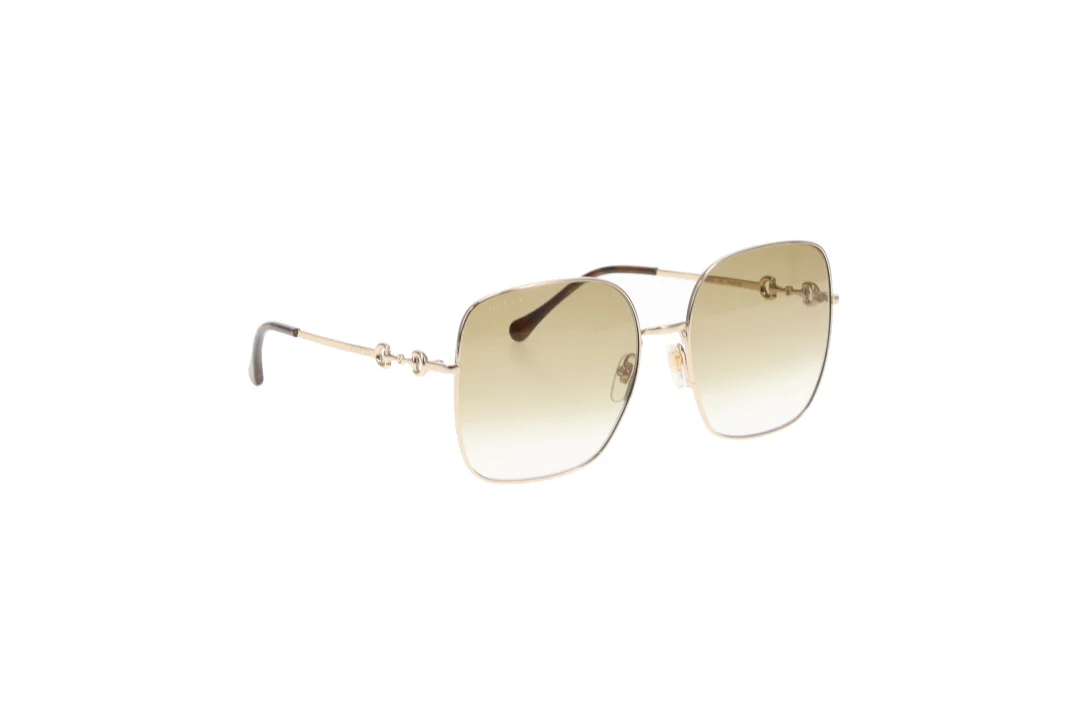 Gucci Rectangle Sunglasses Large Lens Horsebit Arms GG0879S - Image 4