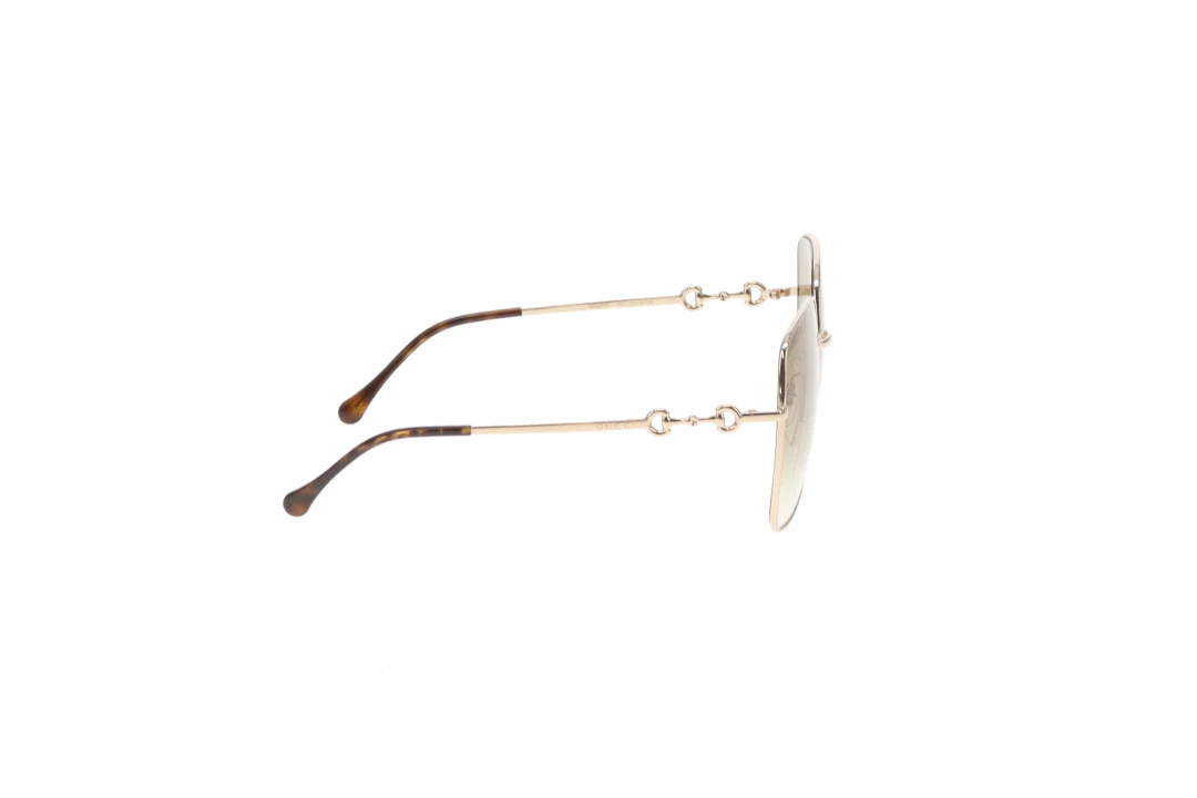 Gucci Rectangle Sunglasses Large Lens Horsebit Arms GG0879S - Image 5