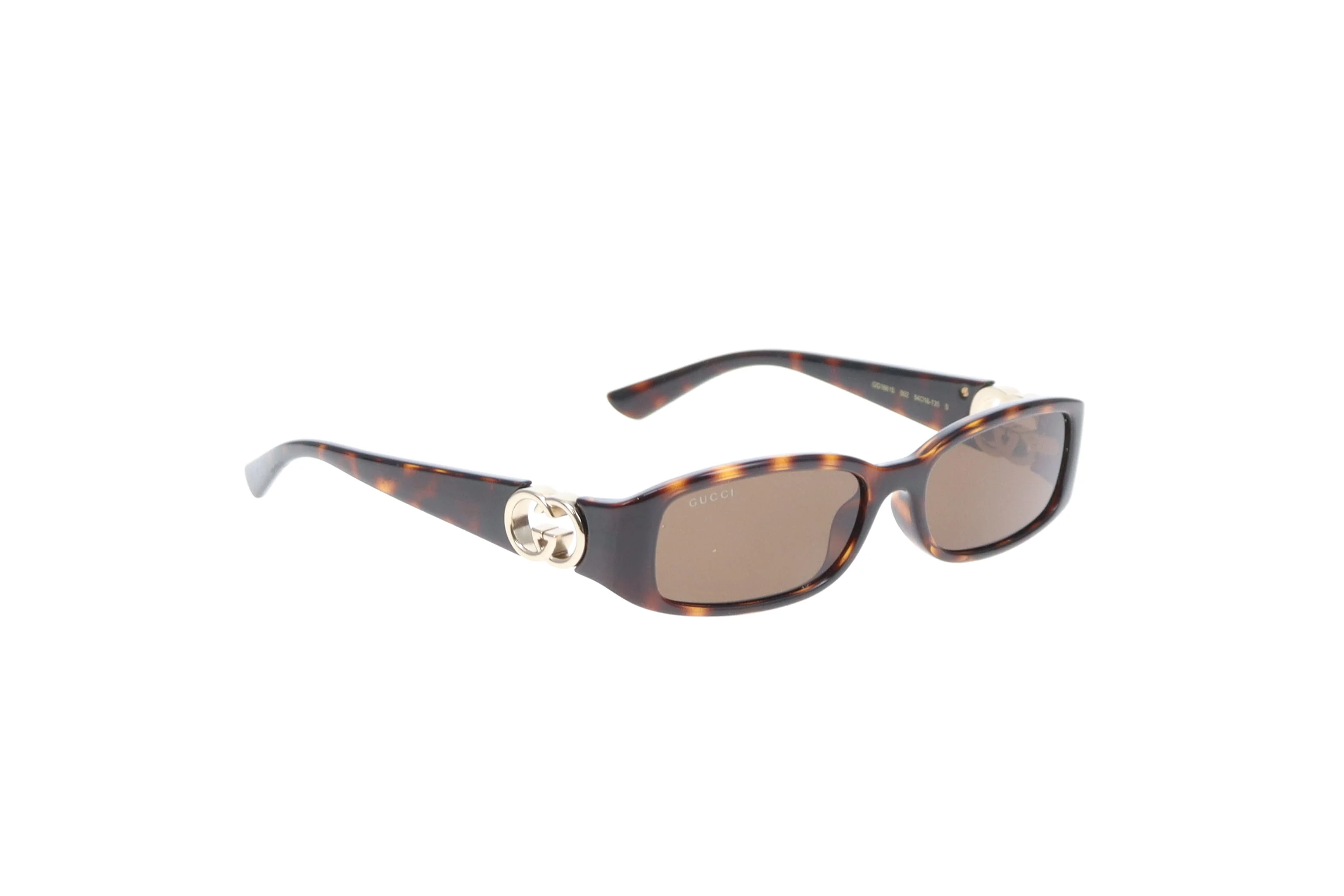 Gucci Rectangular Sunglasses Tortoise GG1861S - Image 4