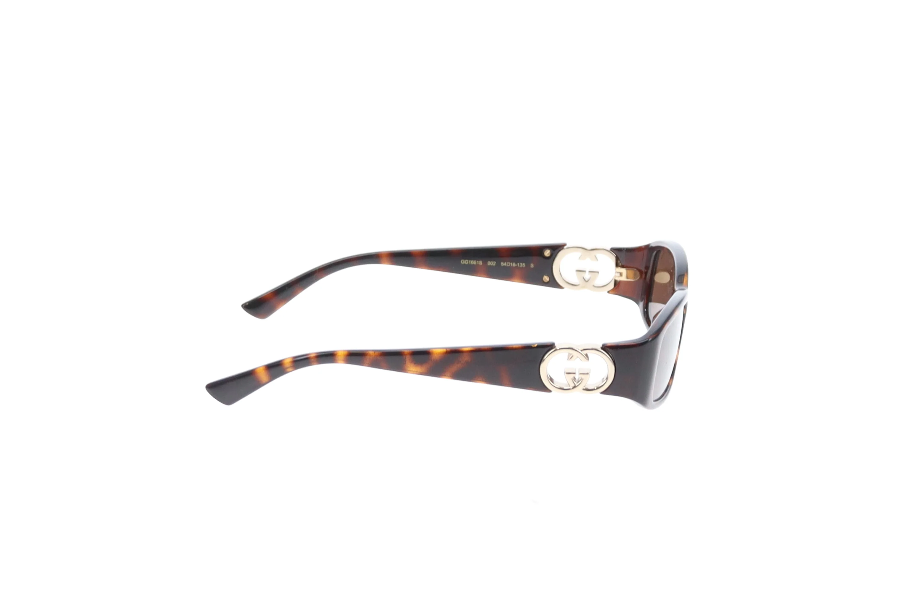 Gucci Rectangular Sunglasses Tortoise GG1861S - Image 5